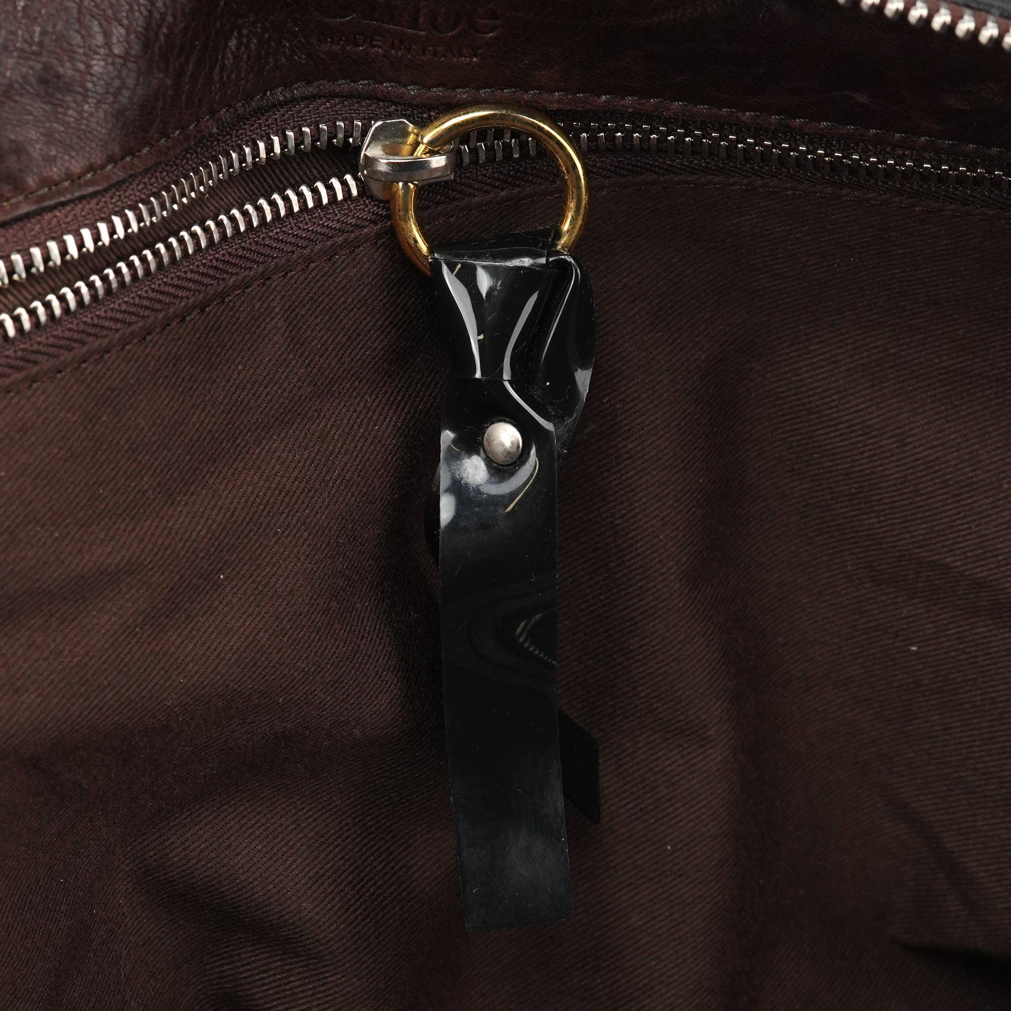 Brown Leather Tote Bag