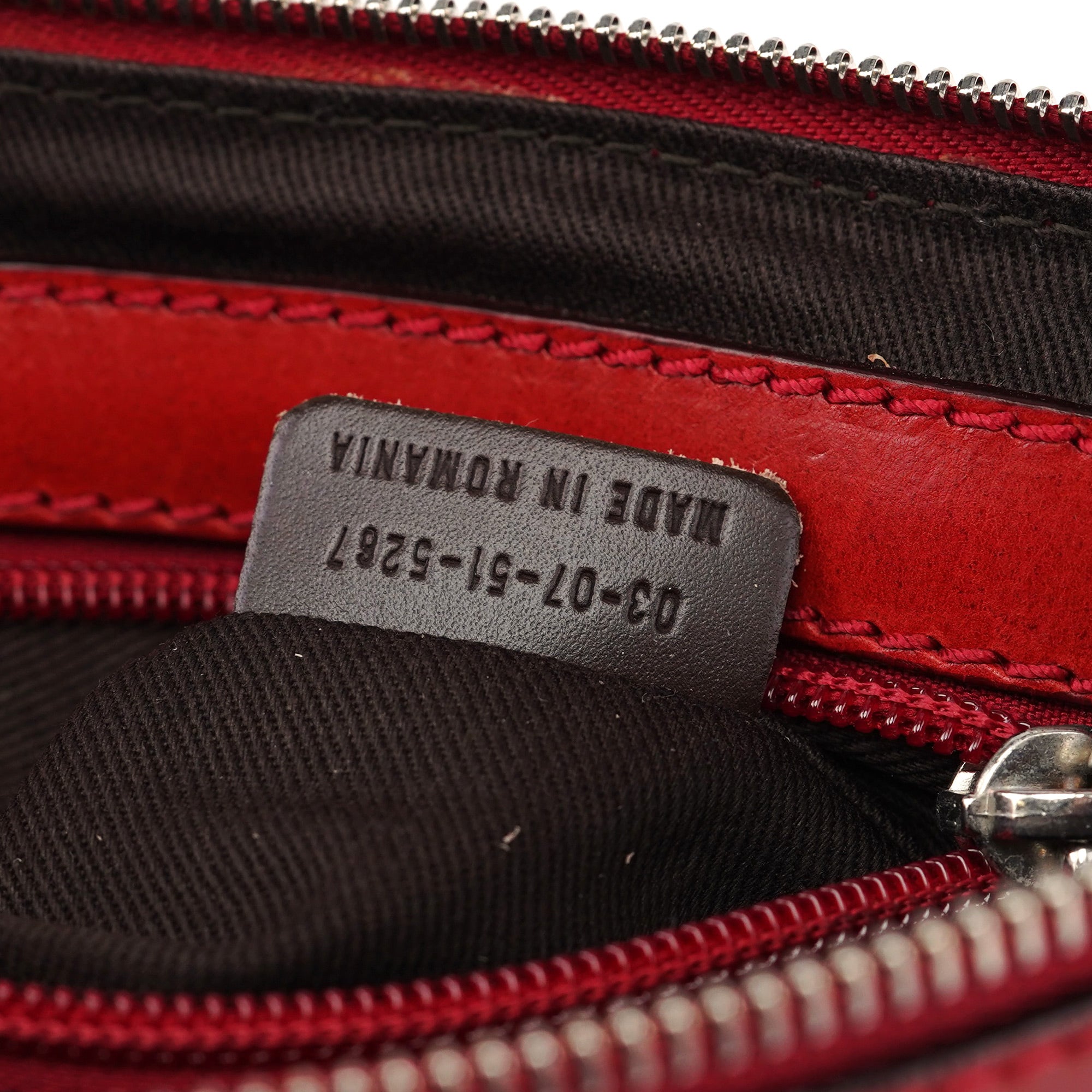 Burgundy Leather Kerala Shoulder Bag