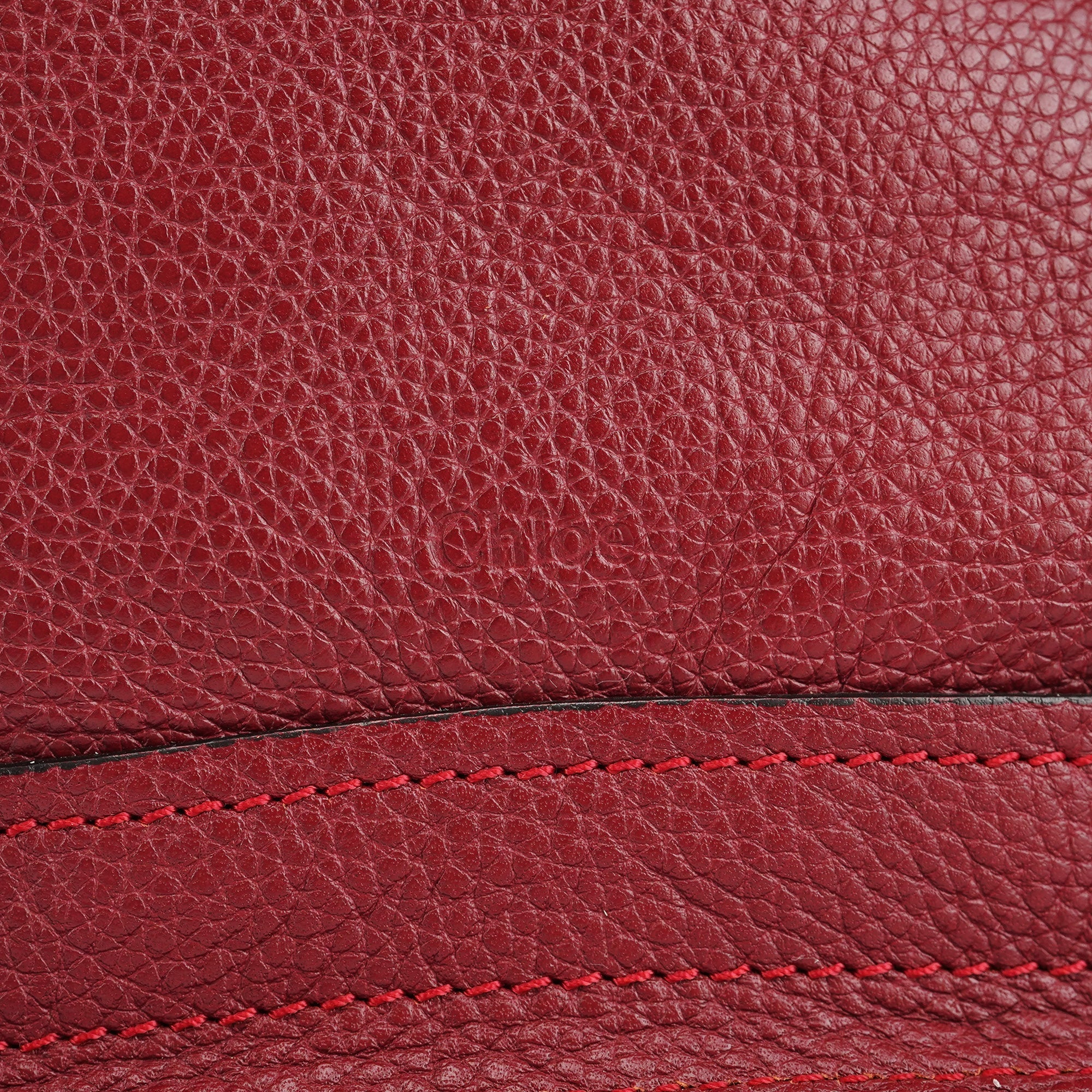Burgundy Leather Paraty 2-Way Bag