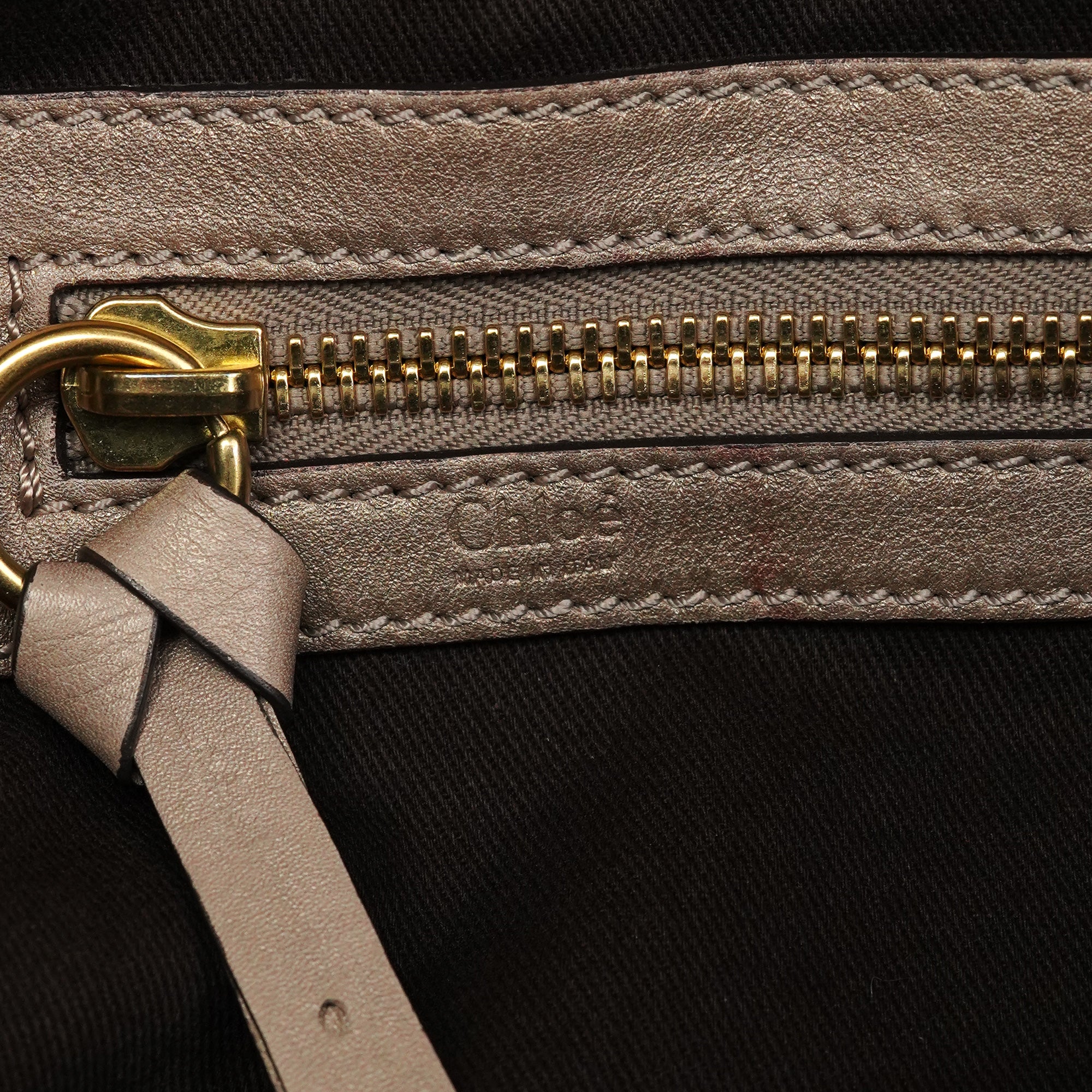 Burgundy Patent Leather Bay Tote Bag