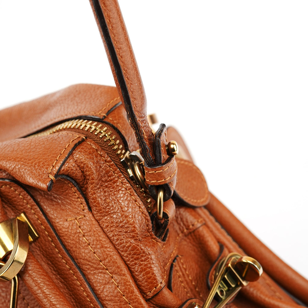 Caramel Leather Paraty 2-Way Bag