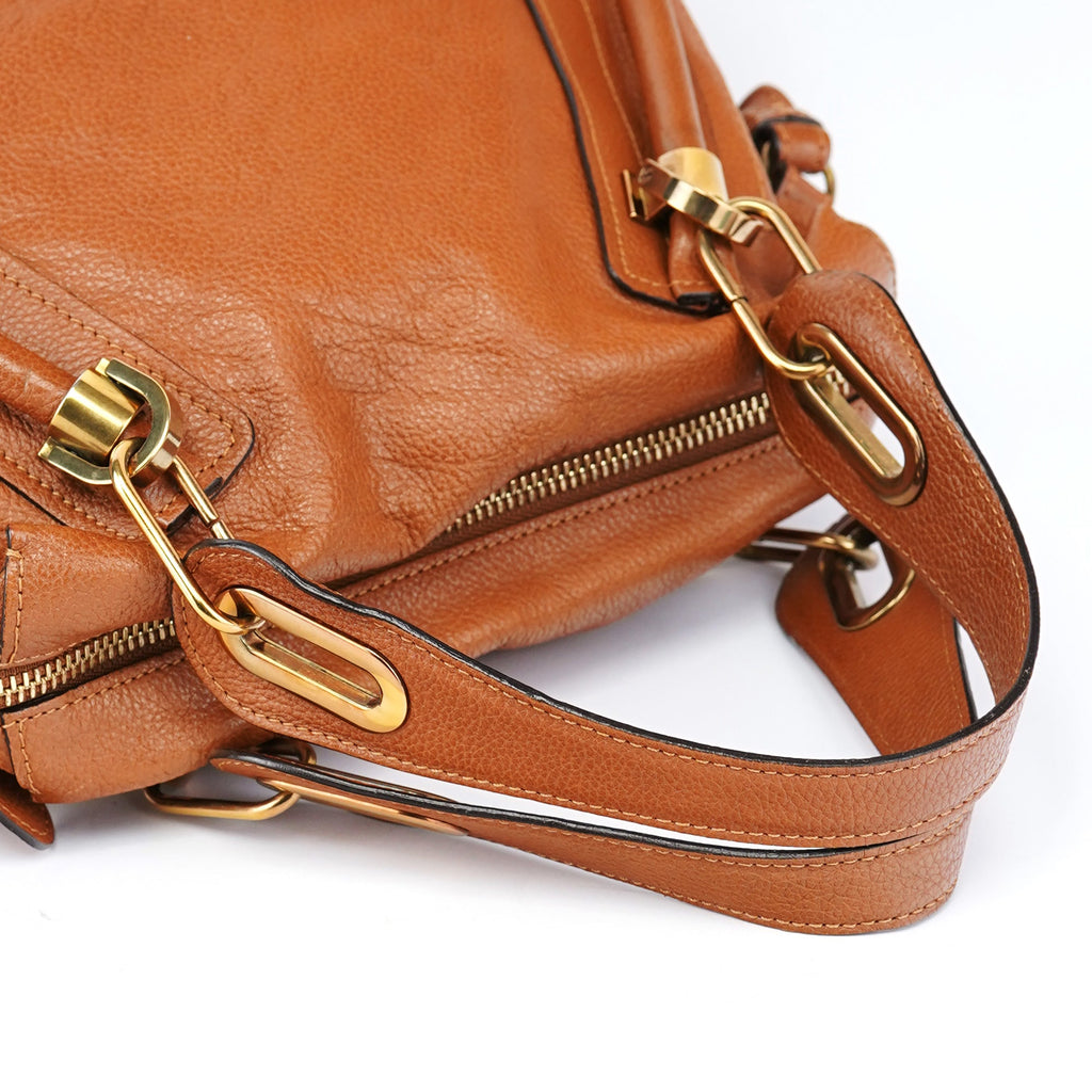 Caramel Leather Paraty 2-Way Bag