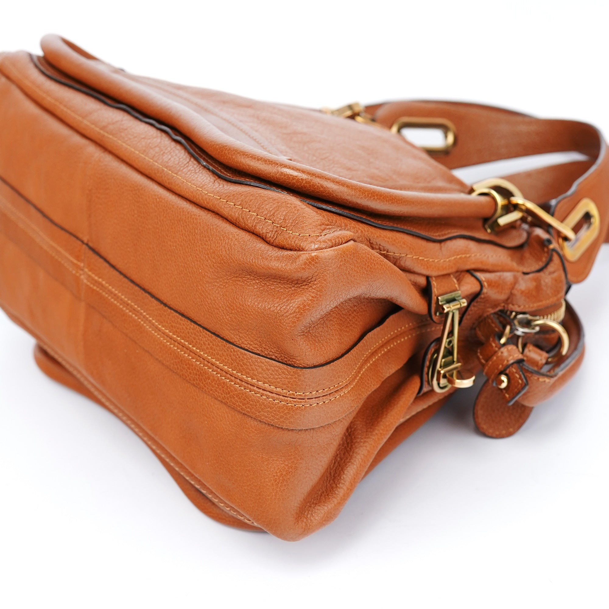 Caramel Leather Paraty 2-Way Bag