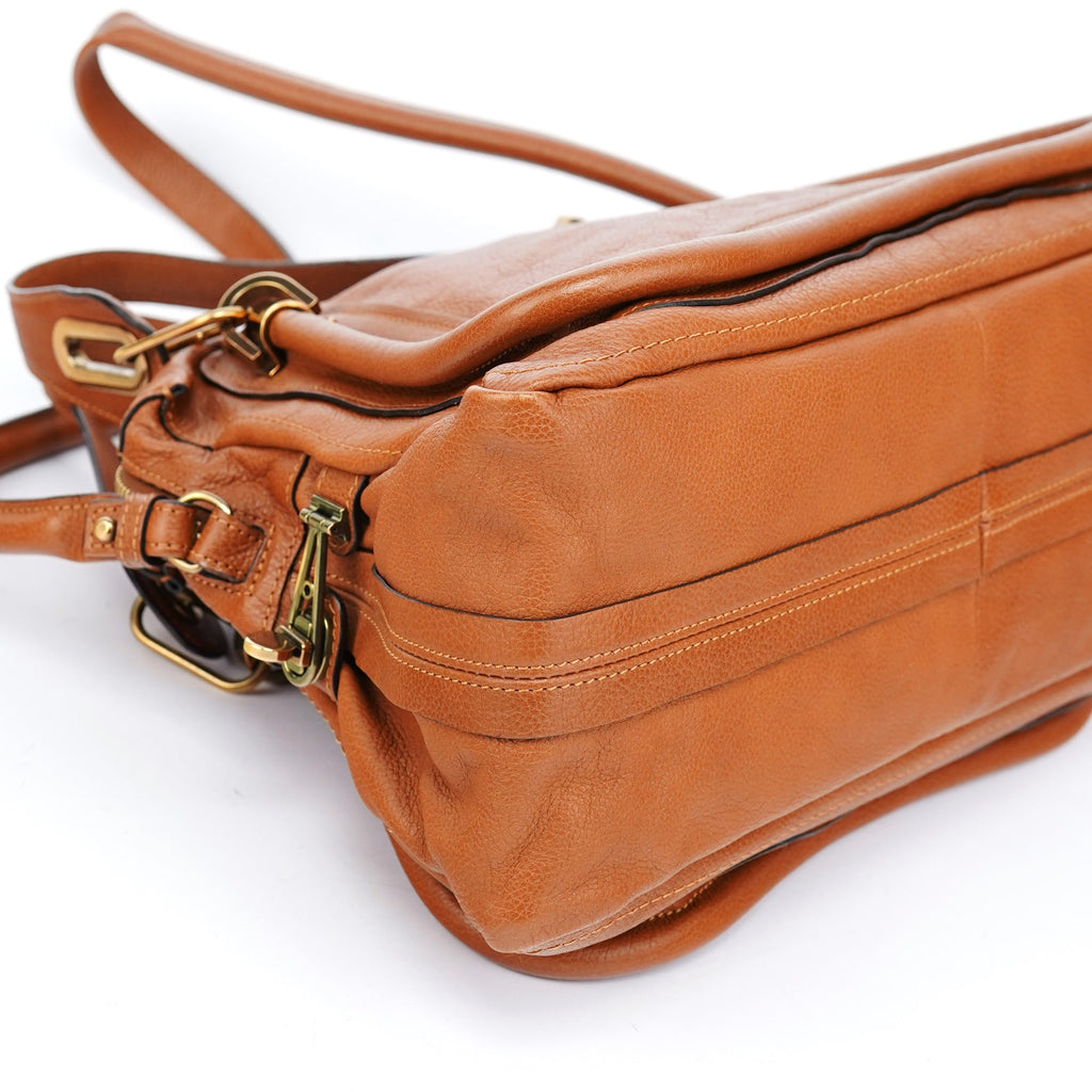 Caramel Leather Paraty 2-Way Bag