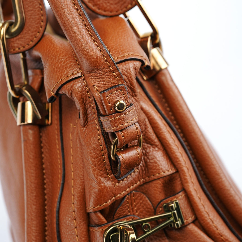 Caramel Leather Paraty 2-Way Bag
