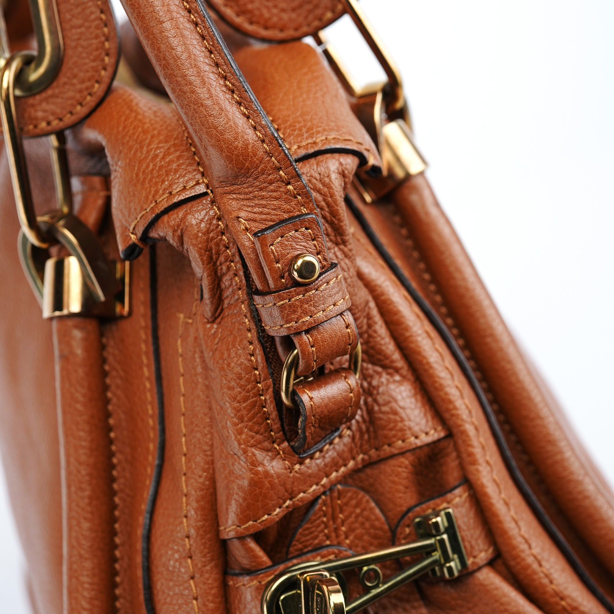 Caramel Leather Paraty 2-Way Bag