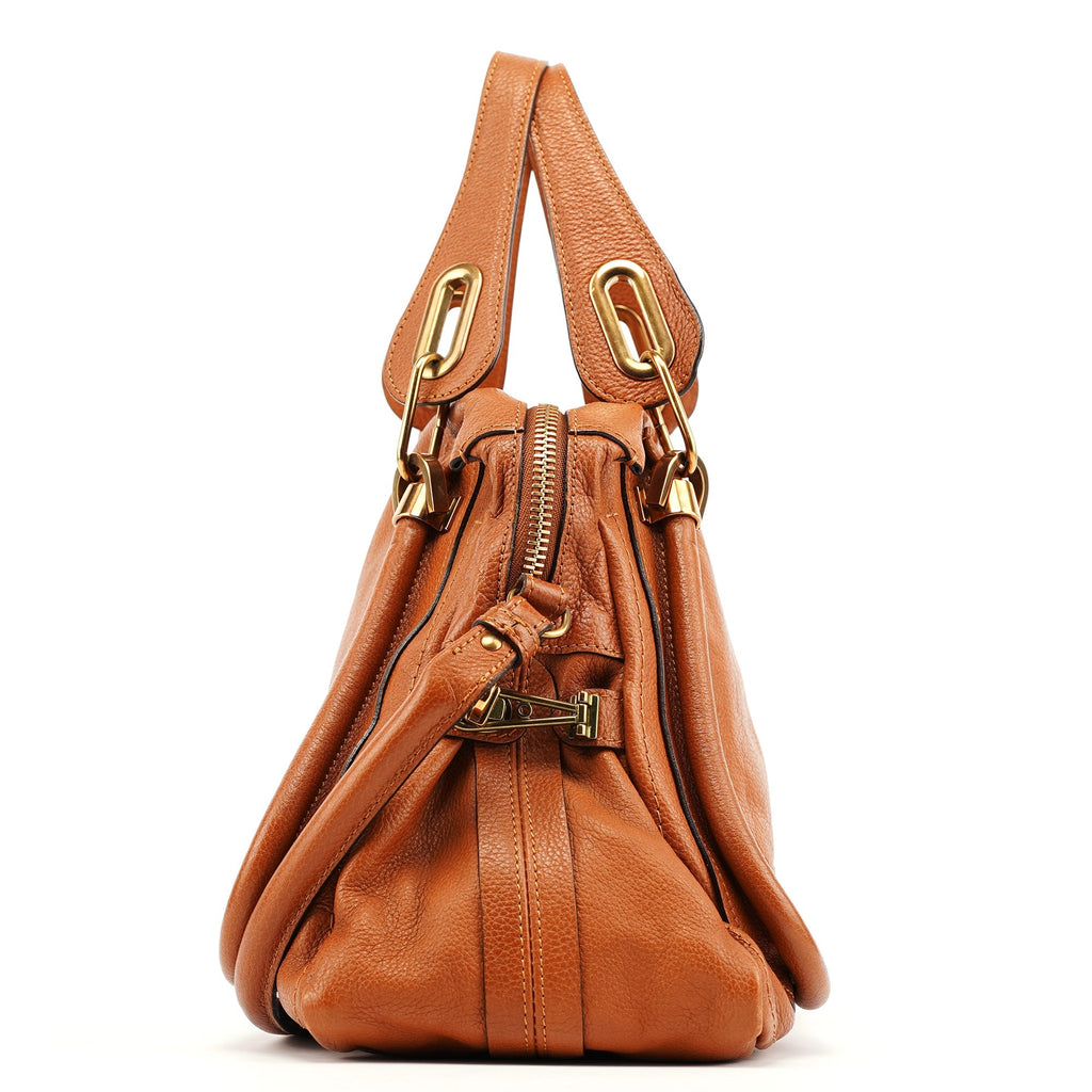 Caramel Leather Paraty 2-Way Bag