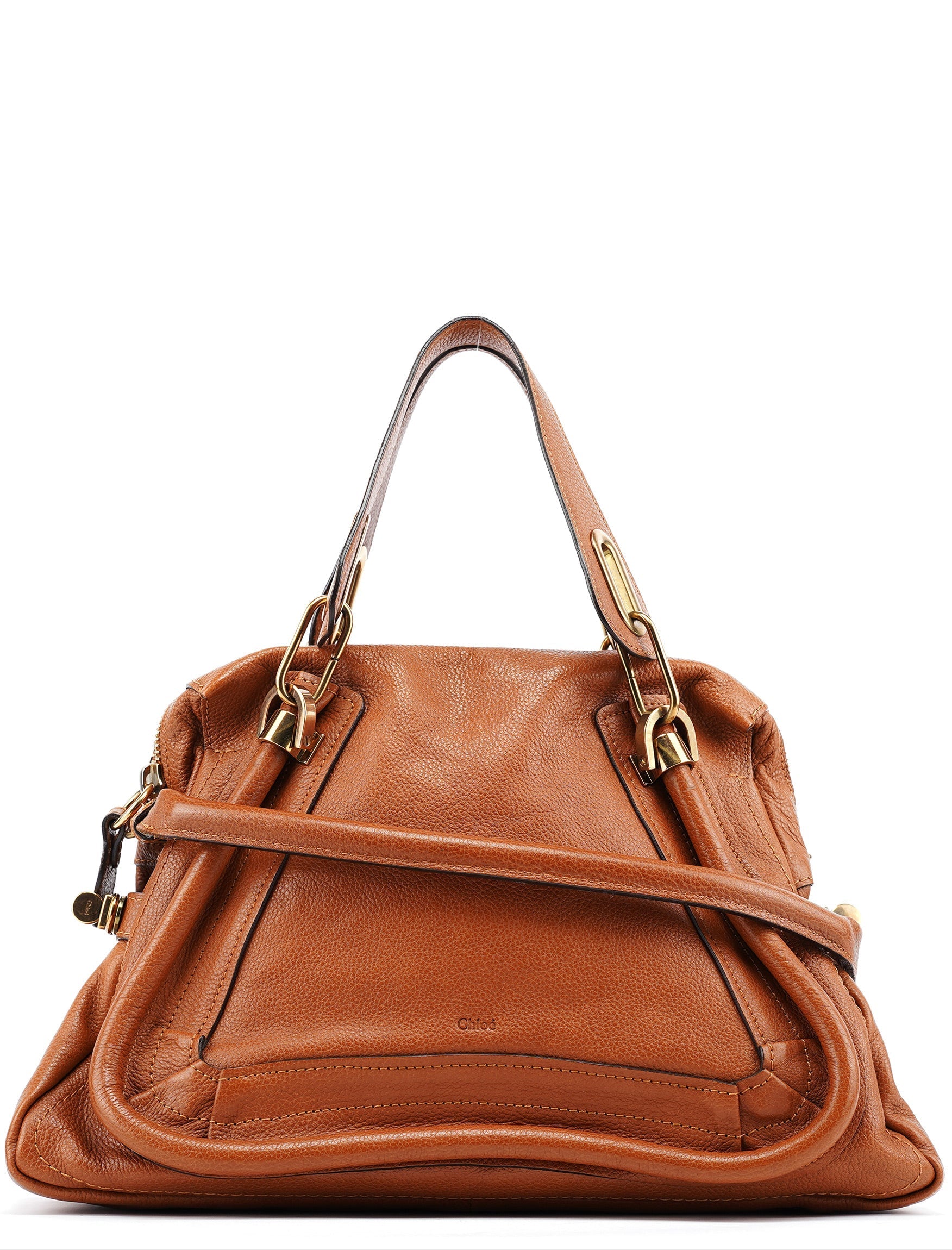Caramel Leather Paraty 2-Way Bag