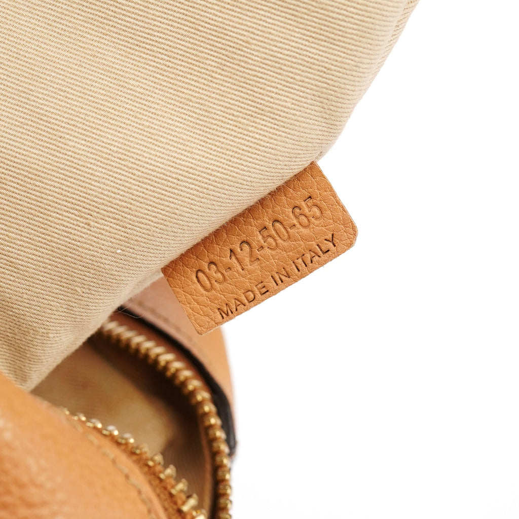 Caramel Leather Paraty 2-Way Shoulder Bag