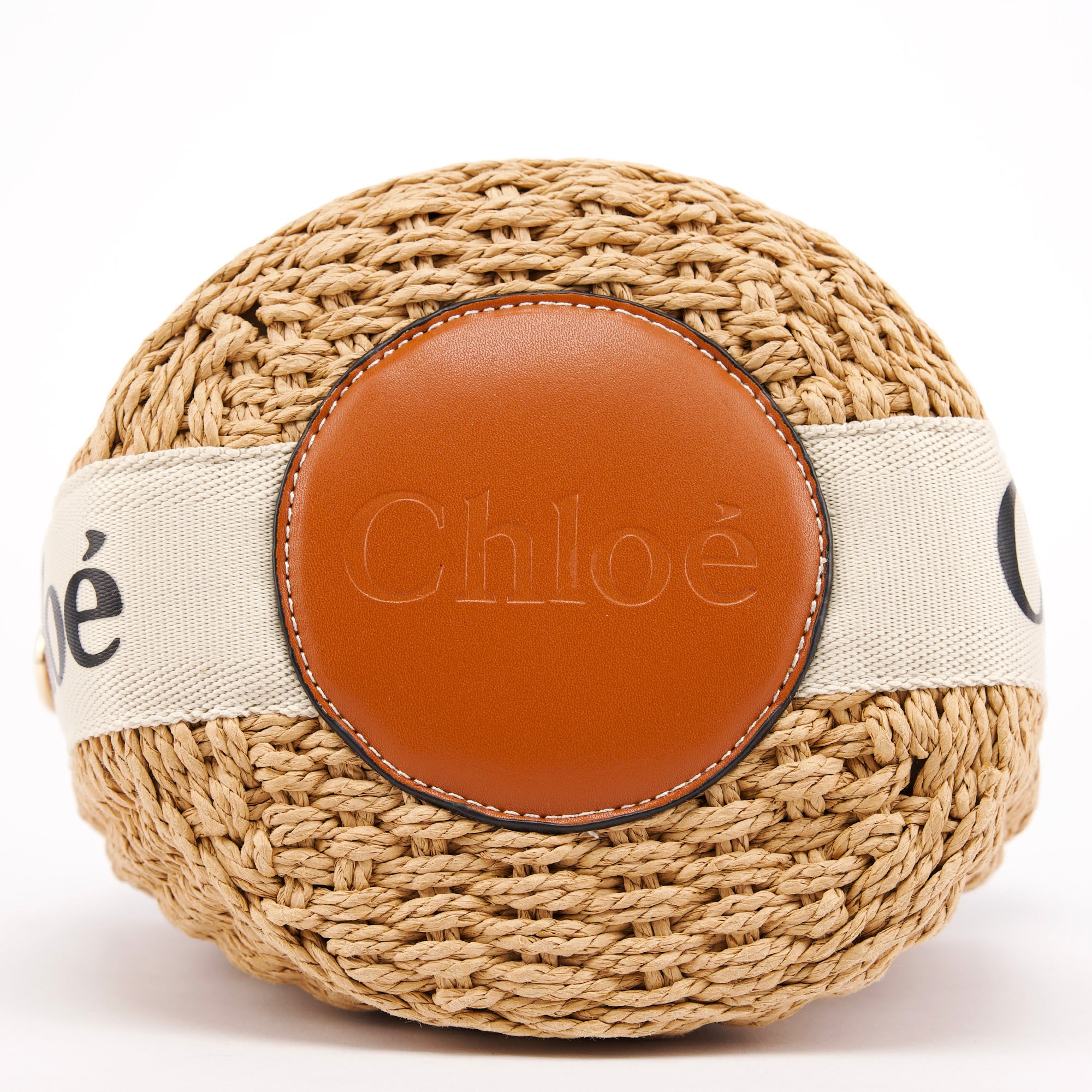 Chloé x Miuko Raffia Shoulder Bag