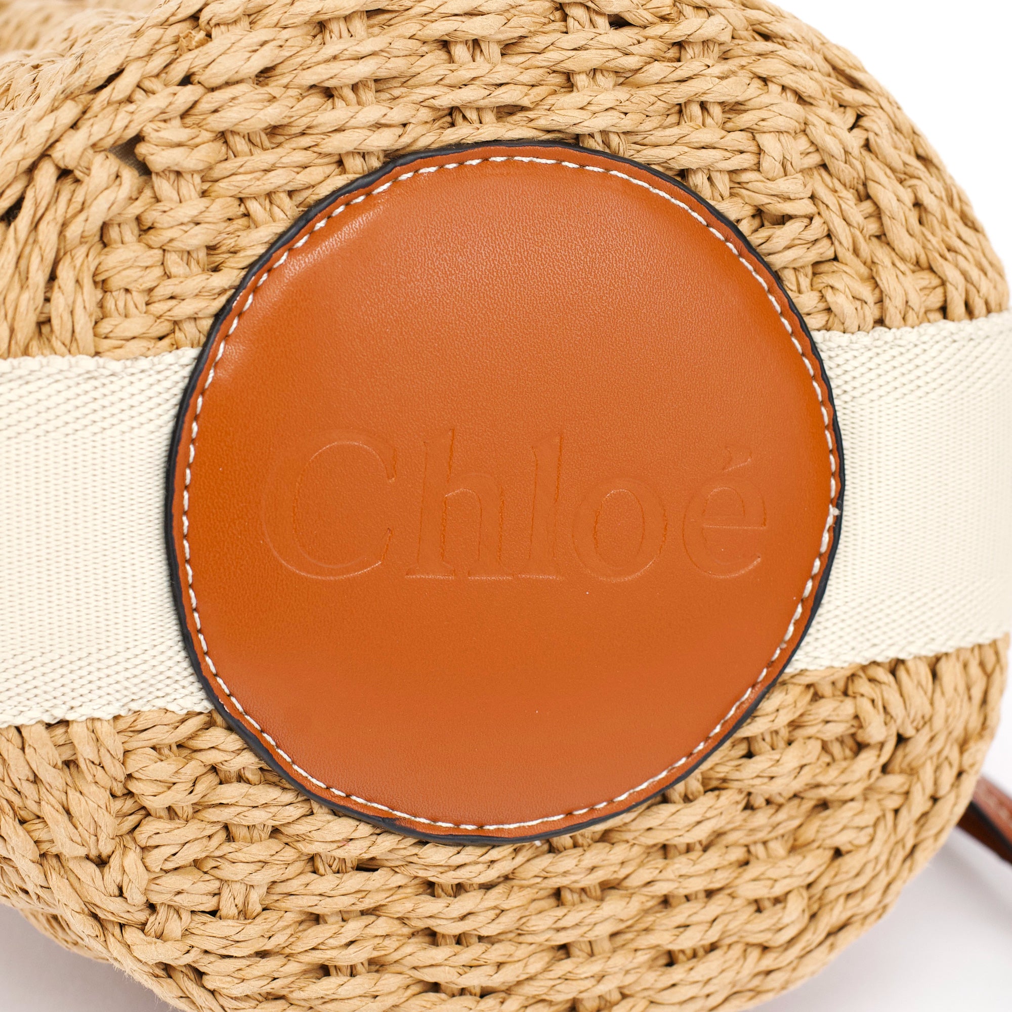 Chloé x Miuko Raffia Shoulder Bag