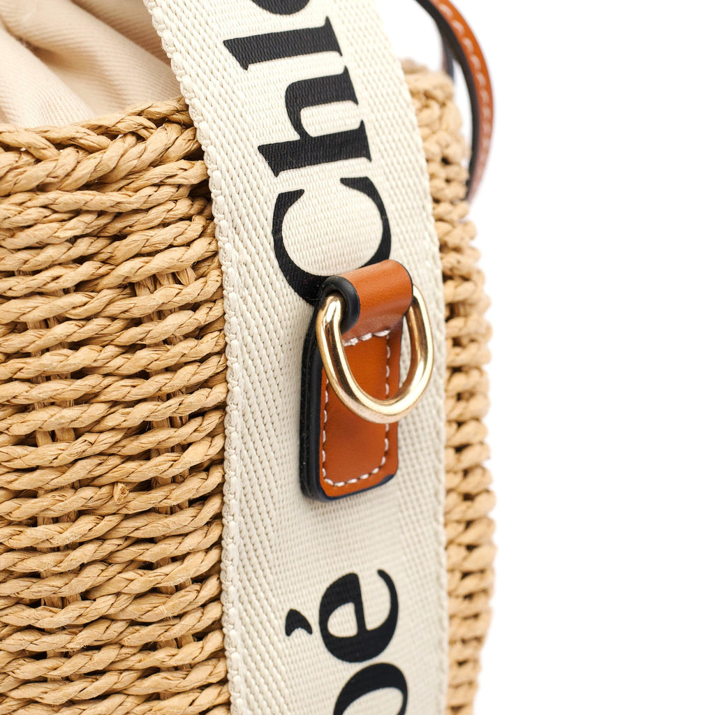 Chloé x Miuko Raffia Shoulder Bag