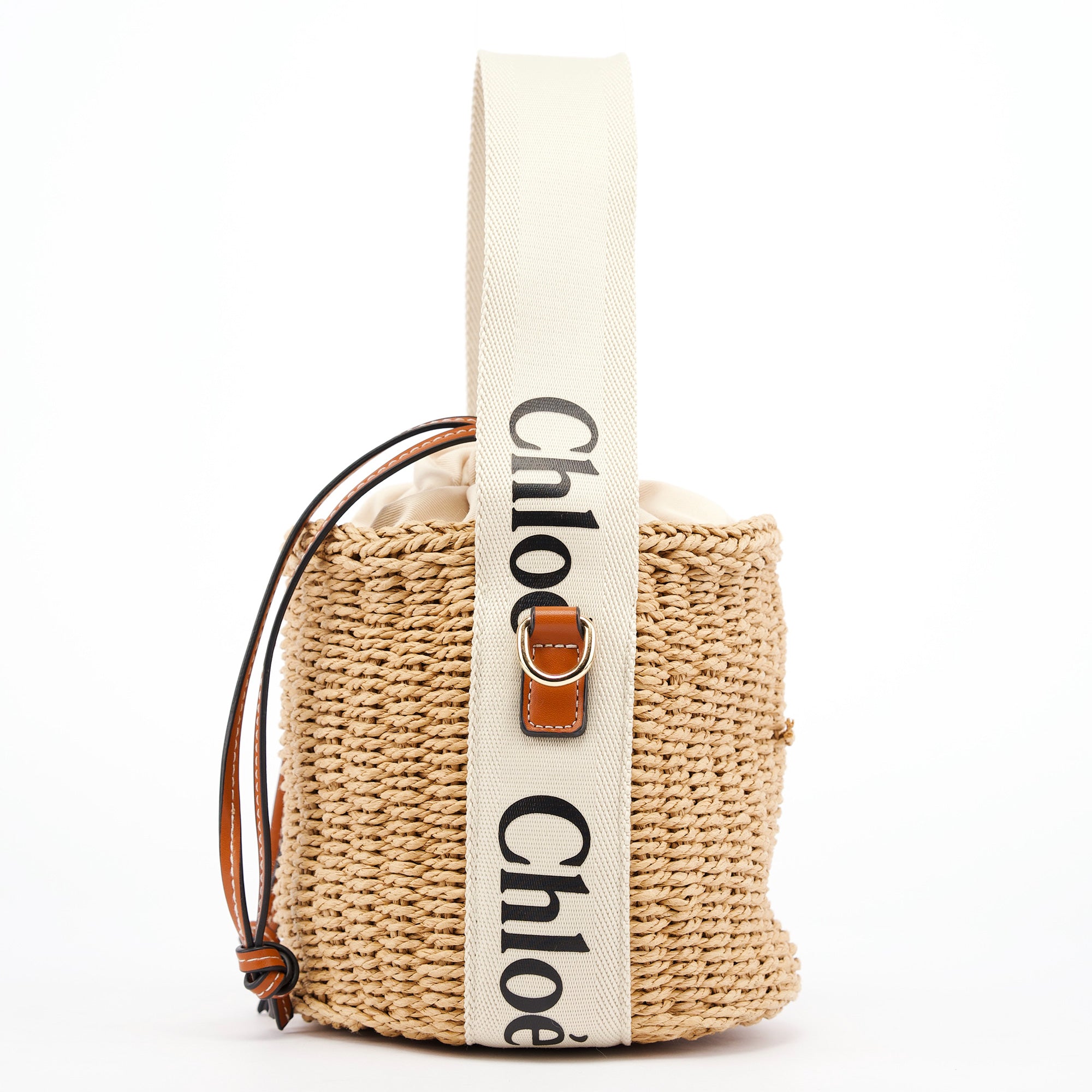 Chloé x Miuko Raffia Shoulder Bag