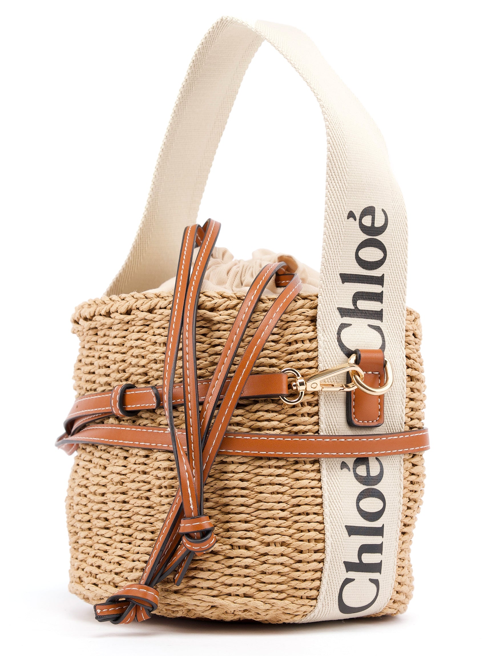 Chloé x Miuko Raffia Shoulder Bag