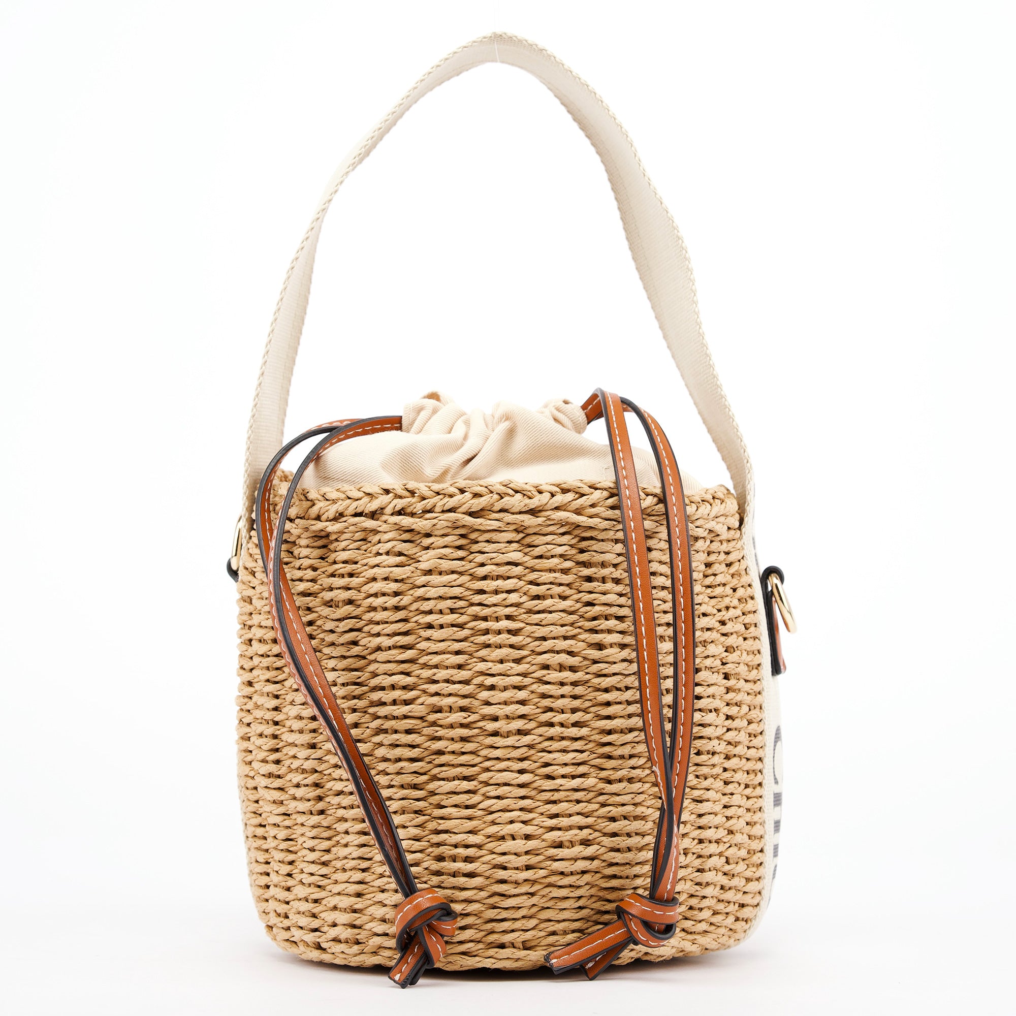 Chloé x Miuko Raffia Shoulder Bag