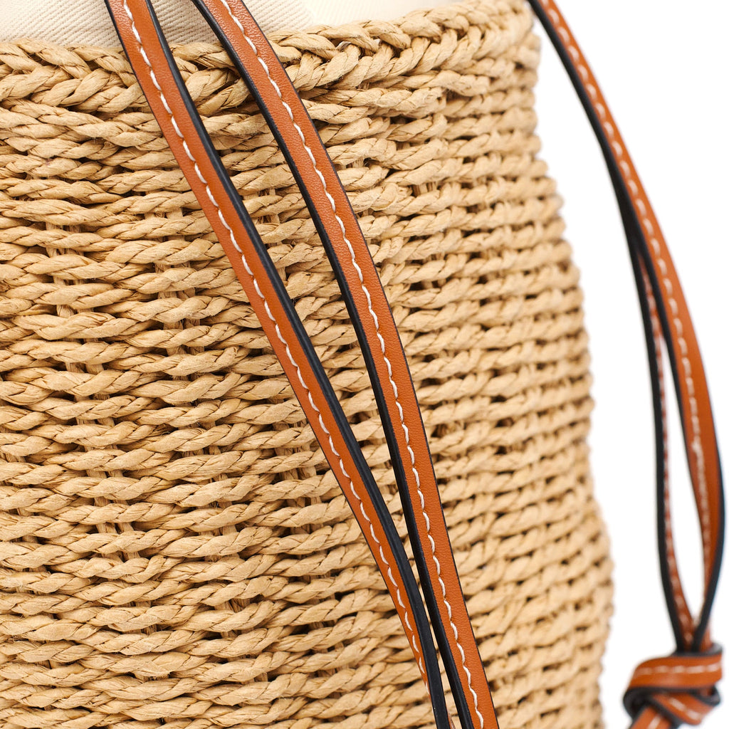 Chloé x Miuko Raffia Shoulder Bag