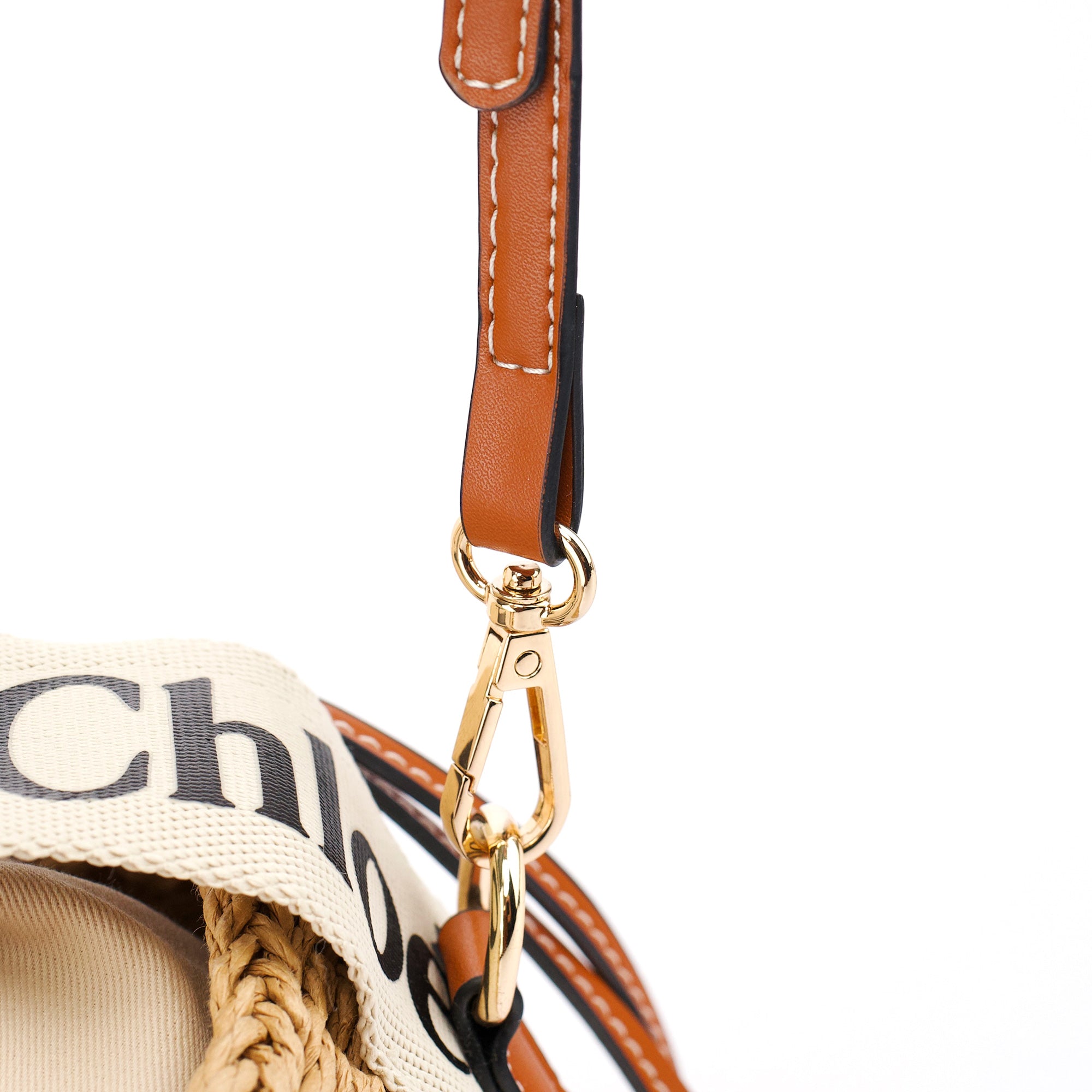 Chloé x Miuko Raffia Shoulder Bag