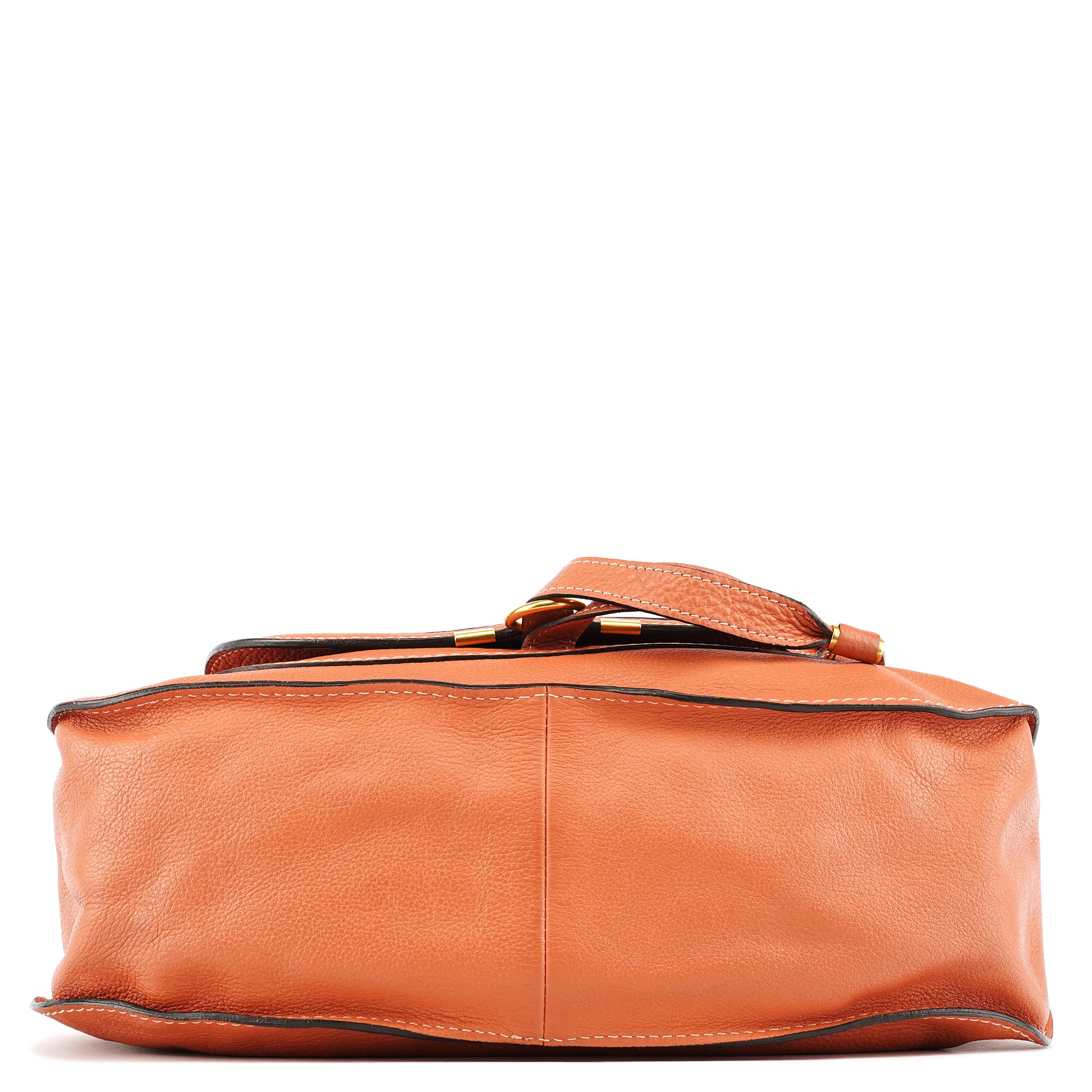 Coral Leather Marcie Shoulder Bag