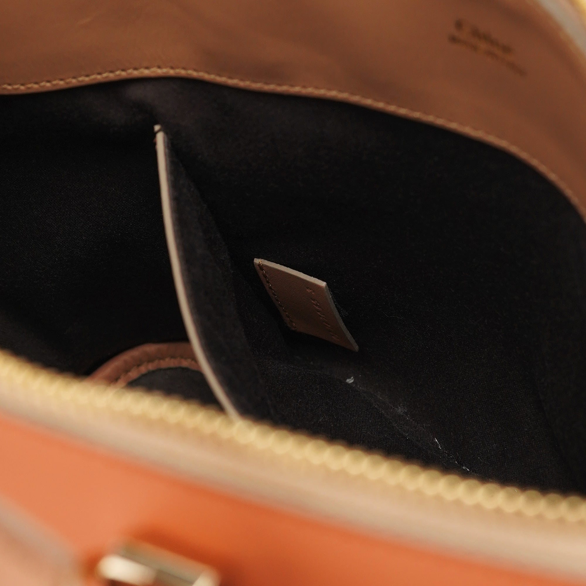 Coral Pink Leather Baily 2-Way Bag
