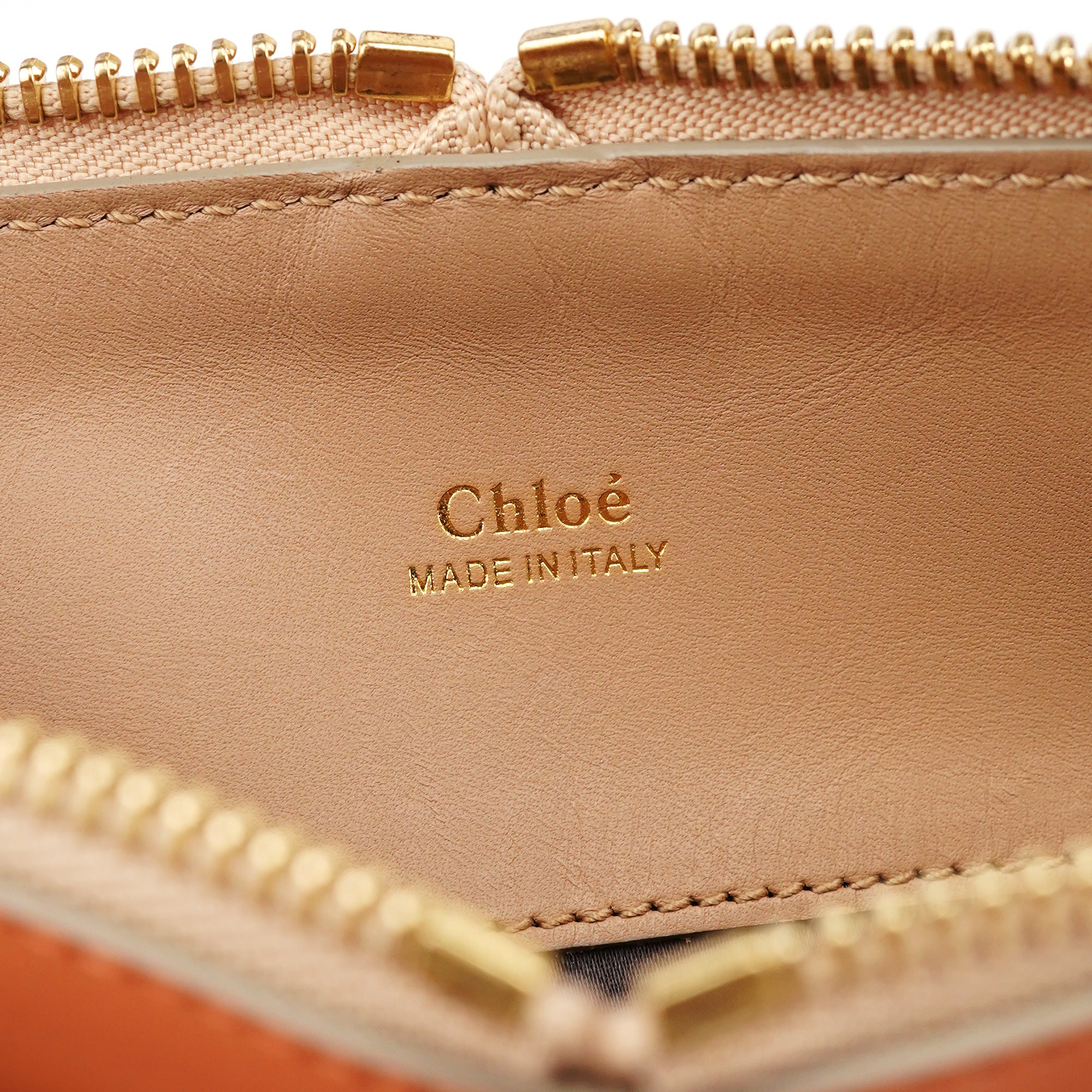 Coral Pink Leather Baily 2-Way Bag