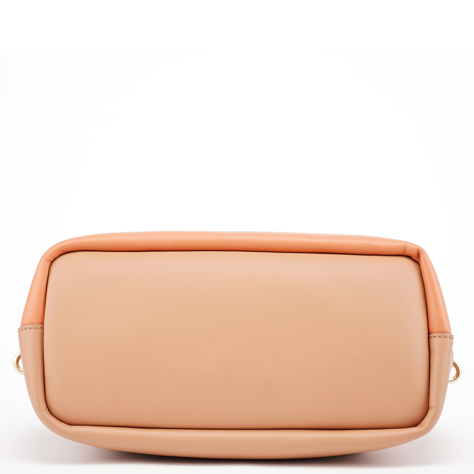 Coral Pink Leather Baily 2-Way Bag