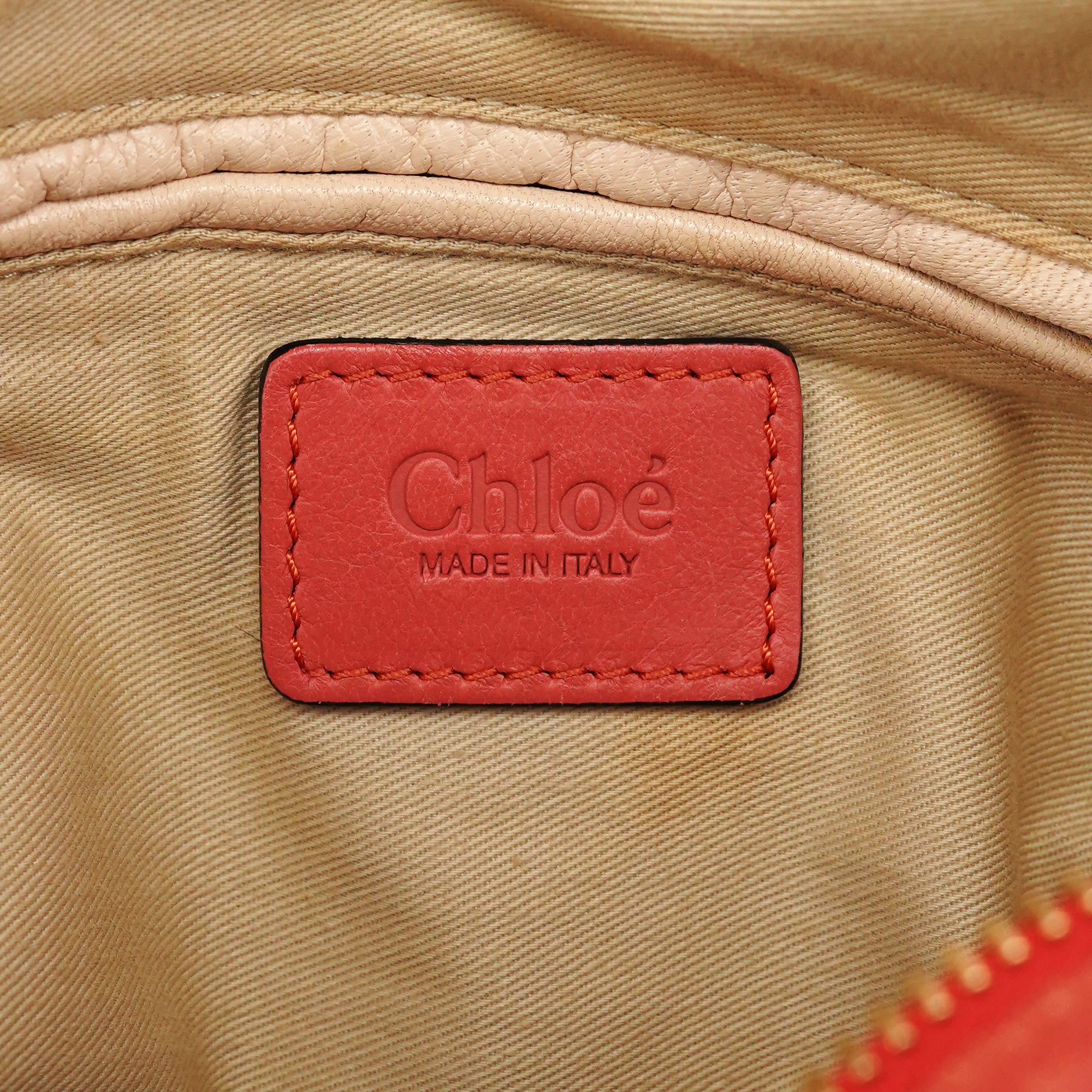 Coral Pink Leather Paraty 2-Way Bag