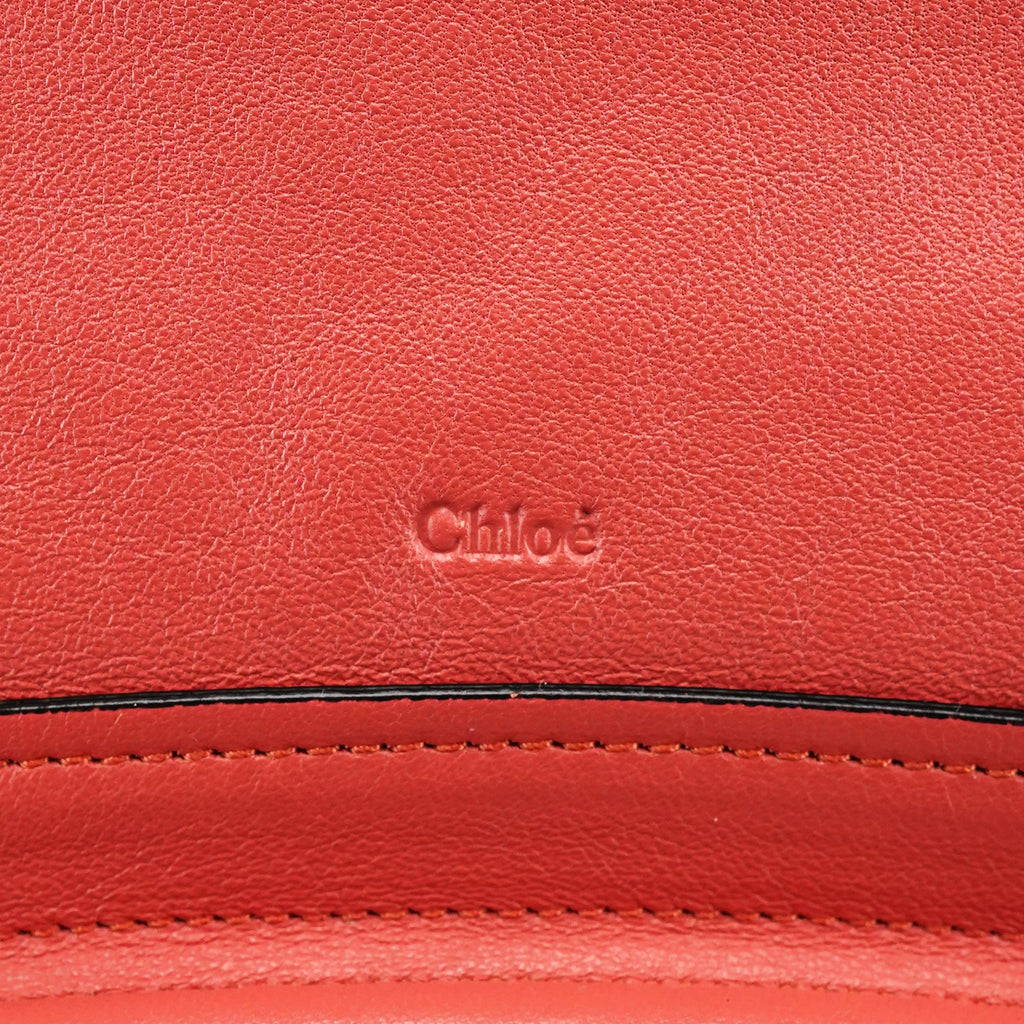 Coral Pink Leather Paraty 2-Way Bag