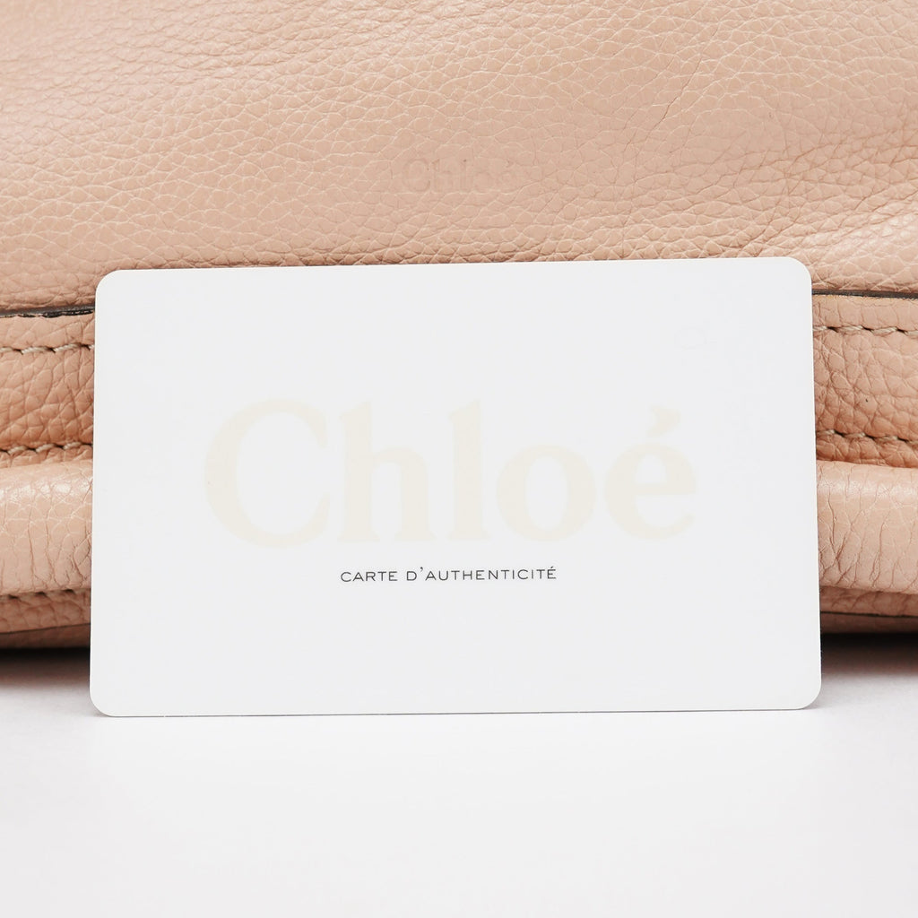 Cream Leather Paraty 2-Way Bag