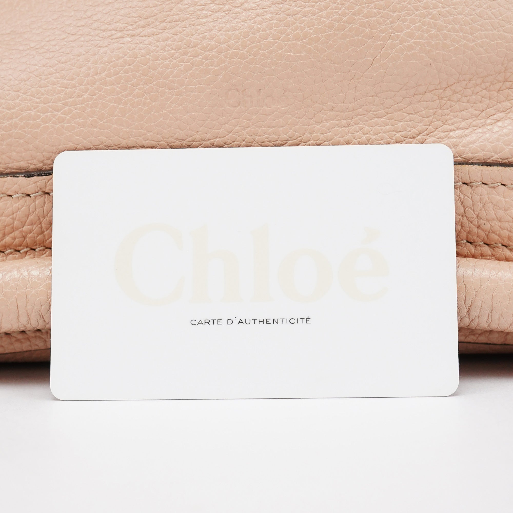 Cream Leather Paraty 2-Way Bag