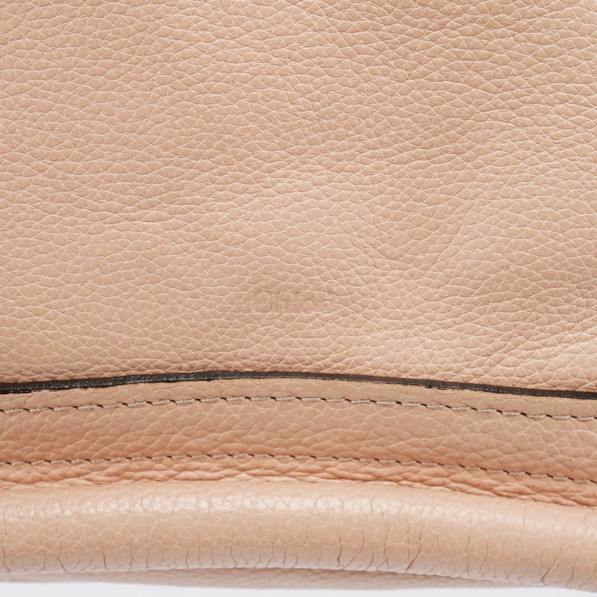 Cream Leather Paraty 2-Way Bag
