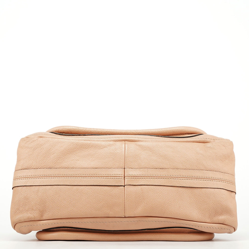 Cream Leather Paraty 2-Way Bag