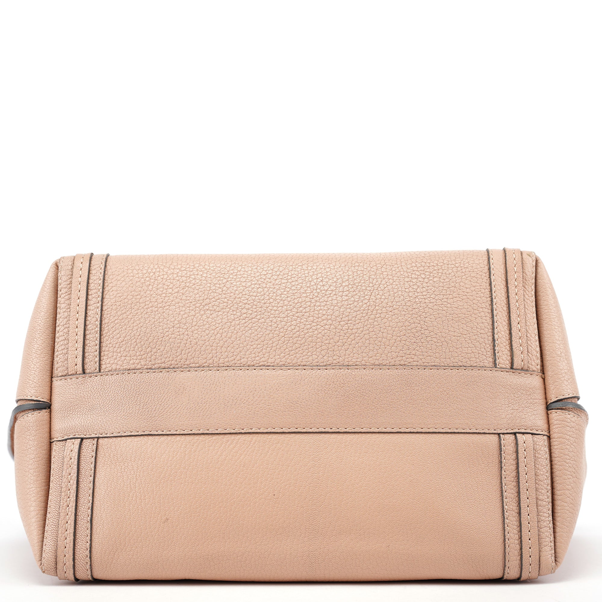 Cream Olive Calfskin Tote Bag