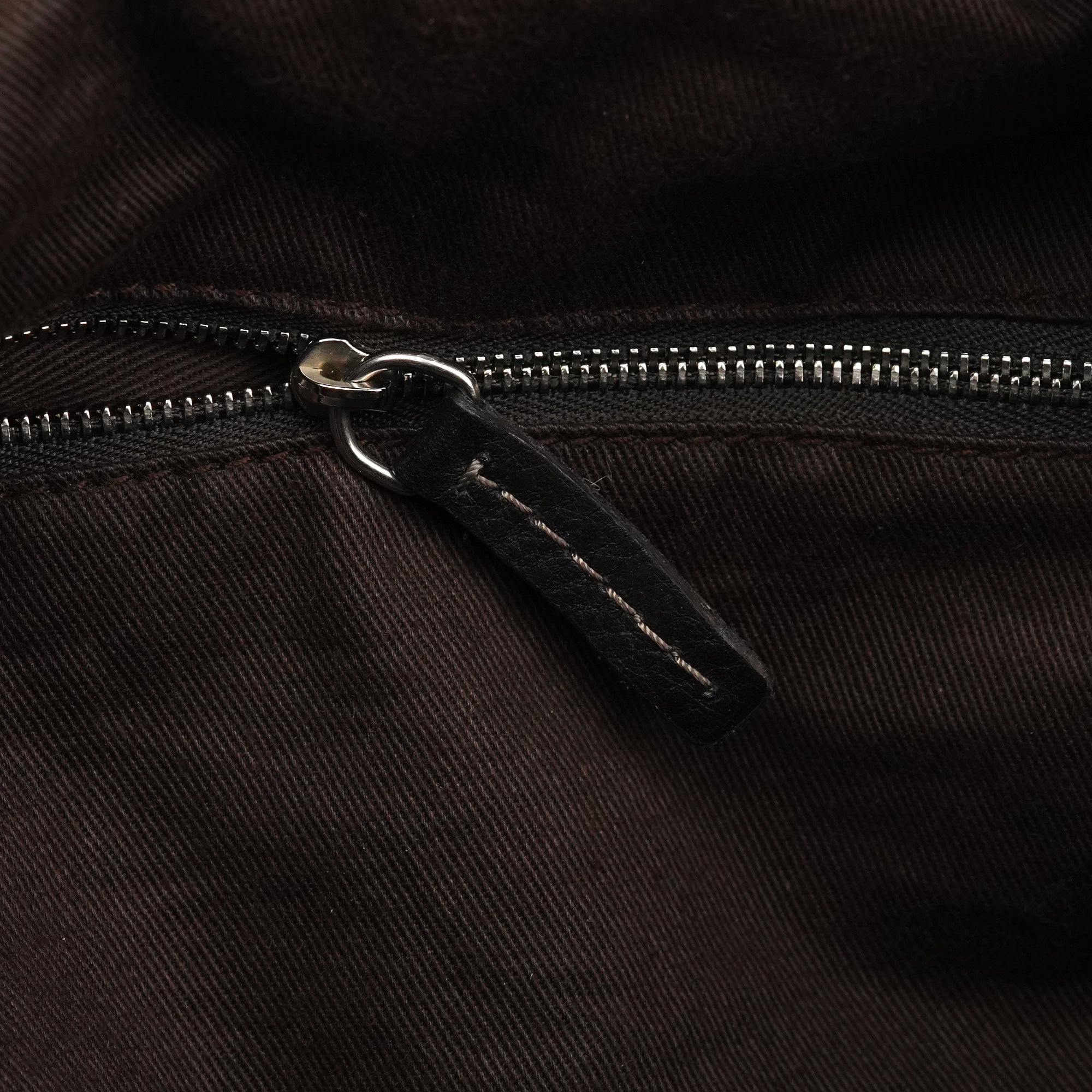 Dark Brown Leather Paddington Top Handle Bag