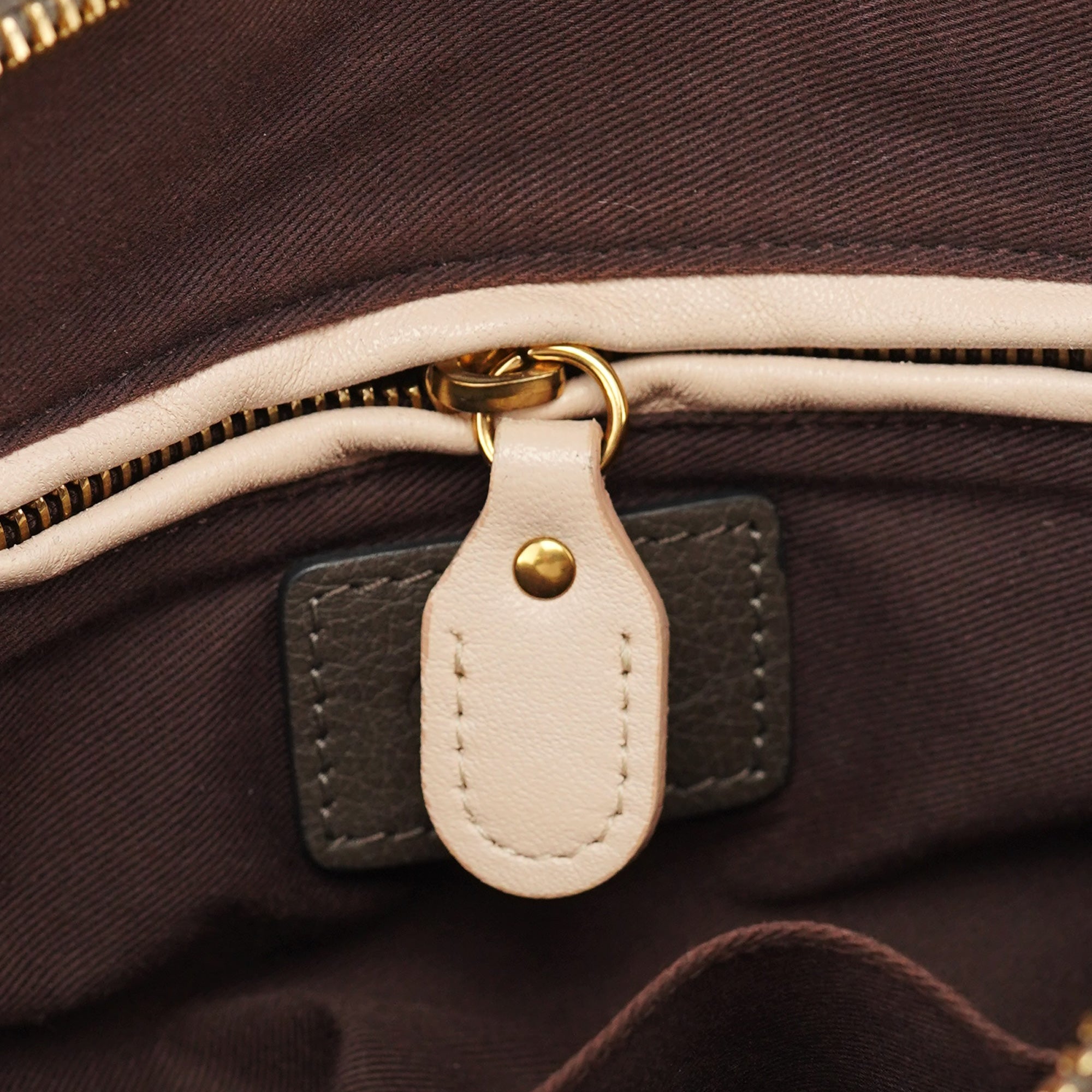 Dark Grey Leather Paraty 2-Way Shoulder Bag