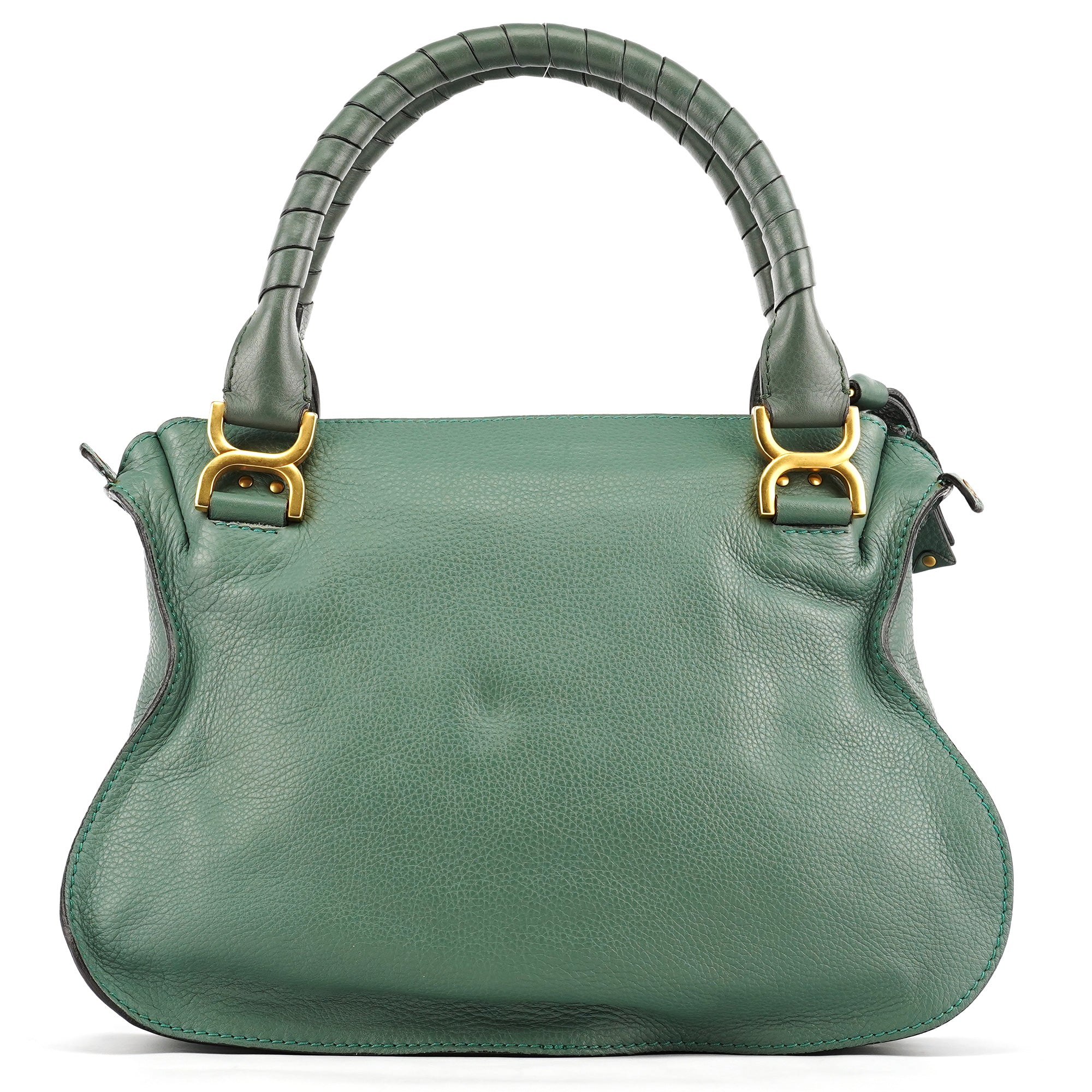 Emerald Green Leather Marcie 2-Way Bag