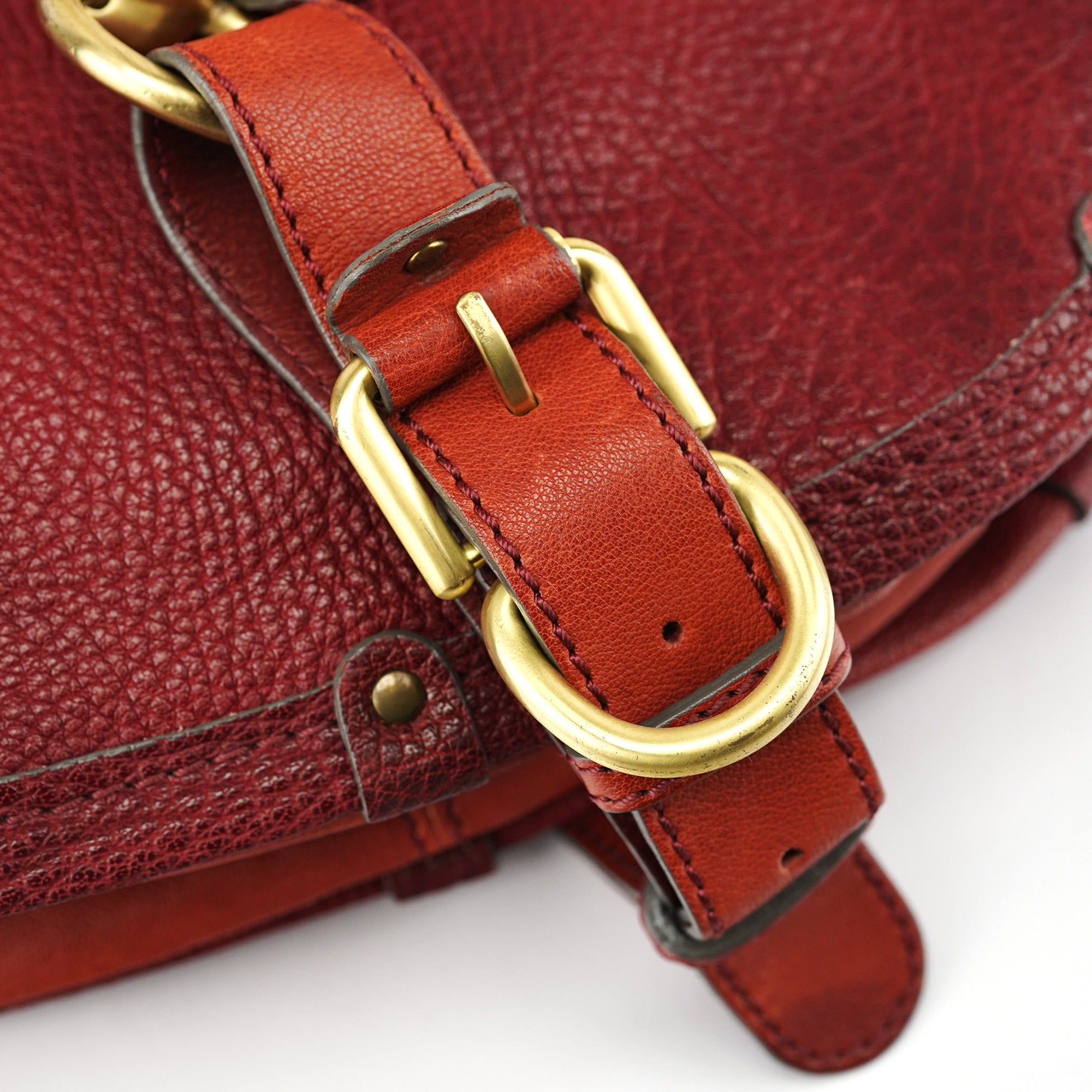 Fall 2005 Burgundy Leather Satchel Bag
