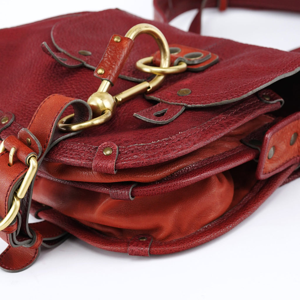 Fall 2005 Burgundy Leather Satchel Bag