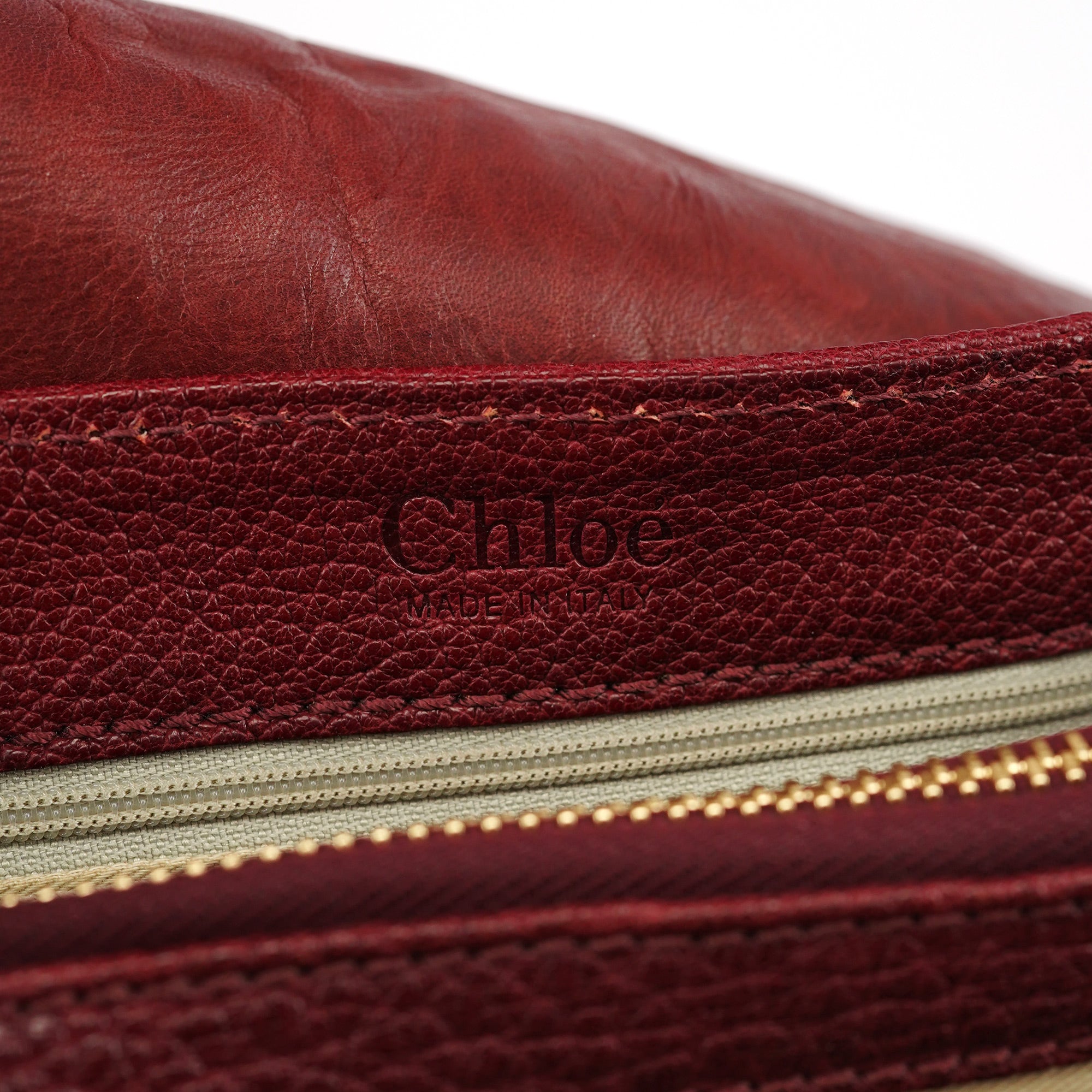 Fall 2005 Burgundy Leather Satchel Bag