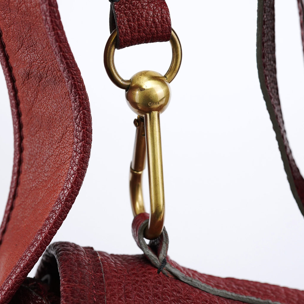 Fall 2005 Burgundy Leather Satchel Bag