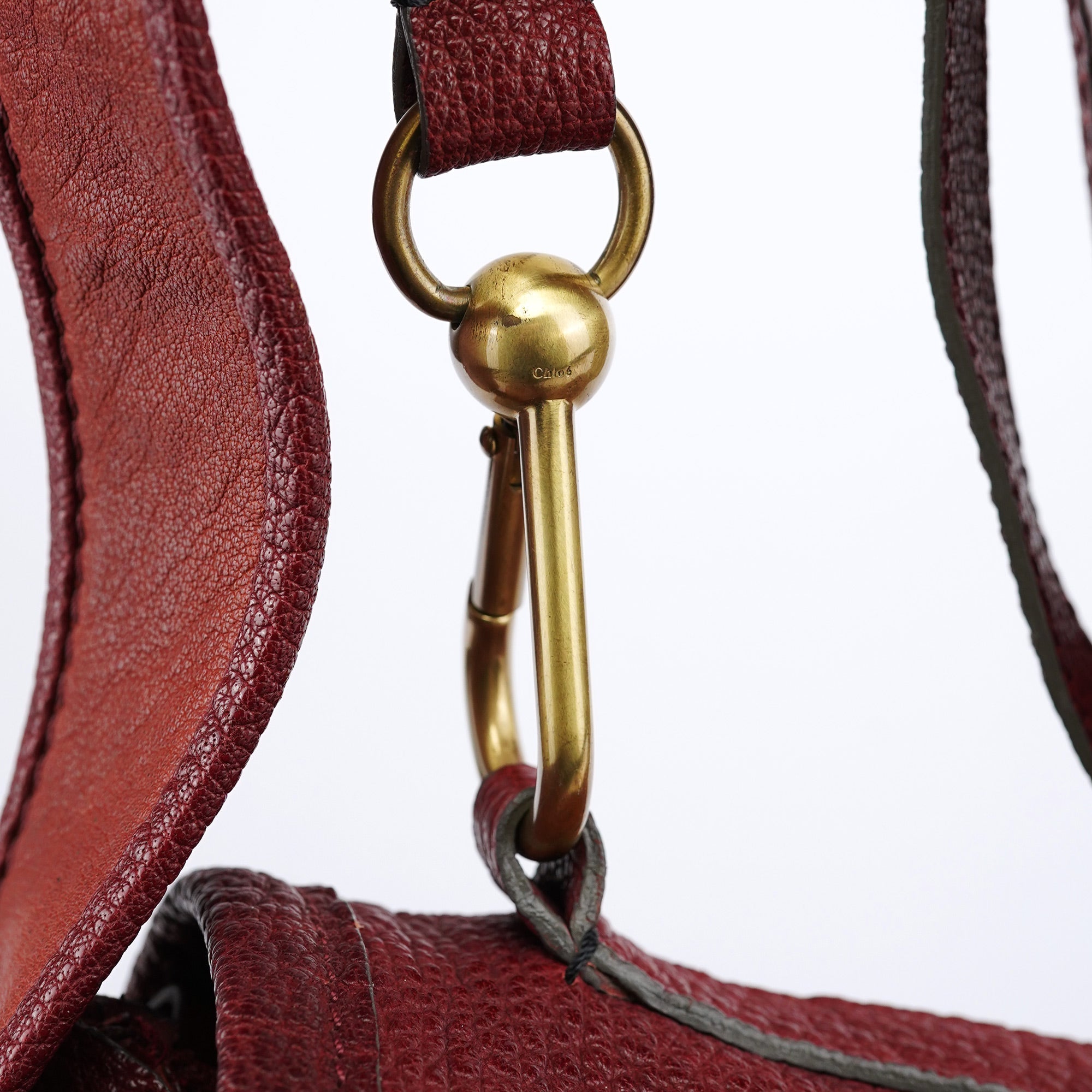 Fall 2005 Burgundy Leather Satchel Bag