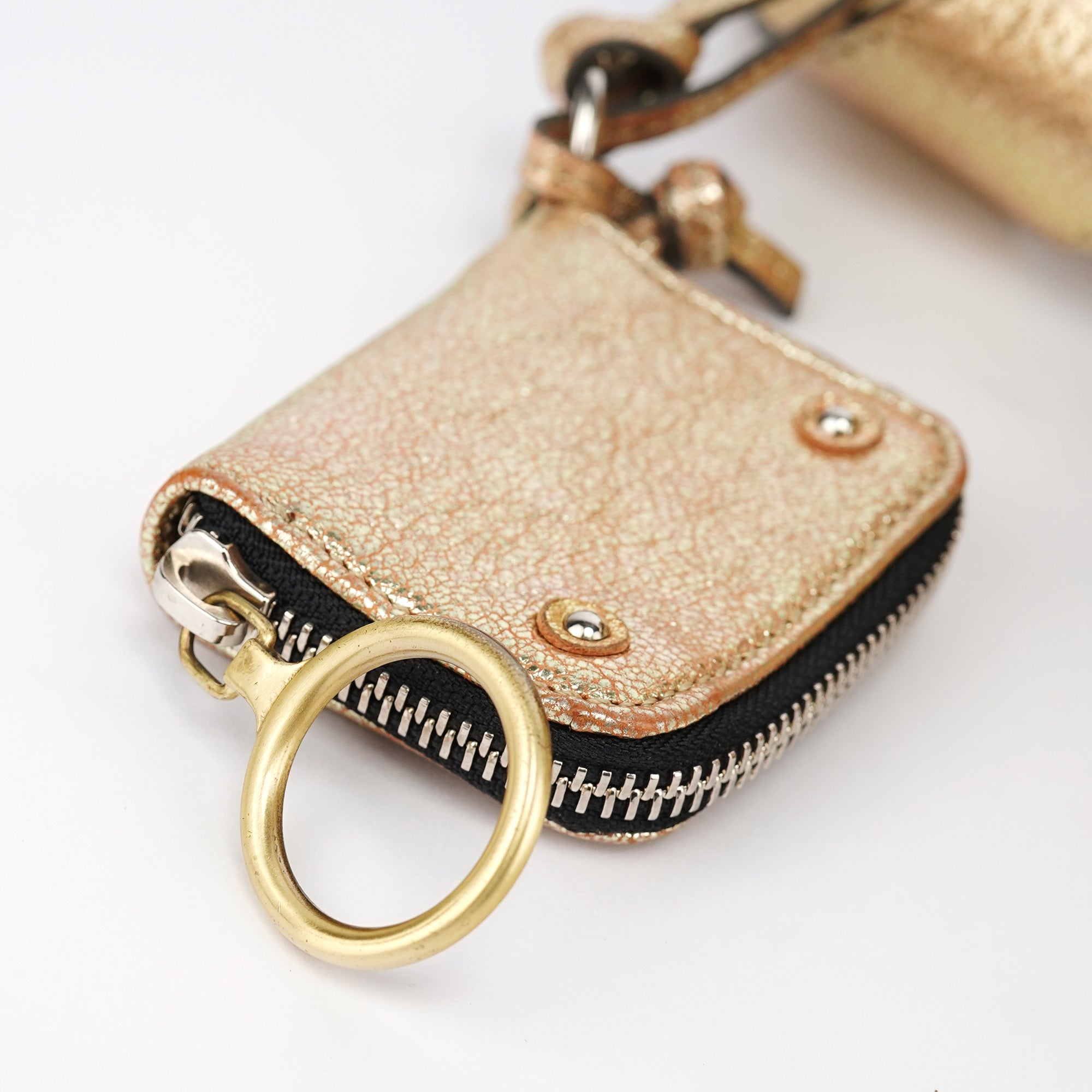 Gold Lambskin Betty Tote Bag
