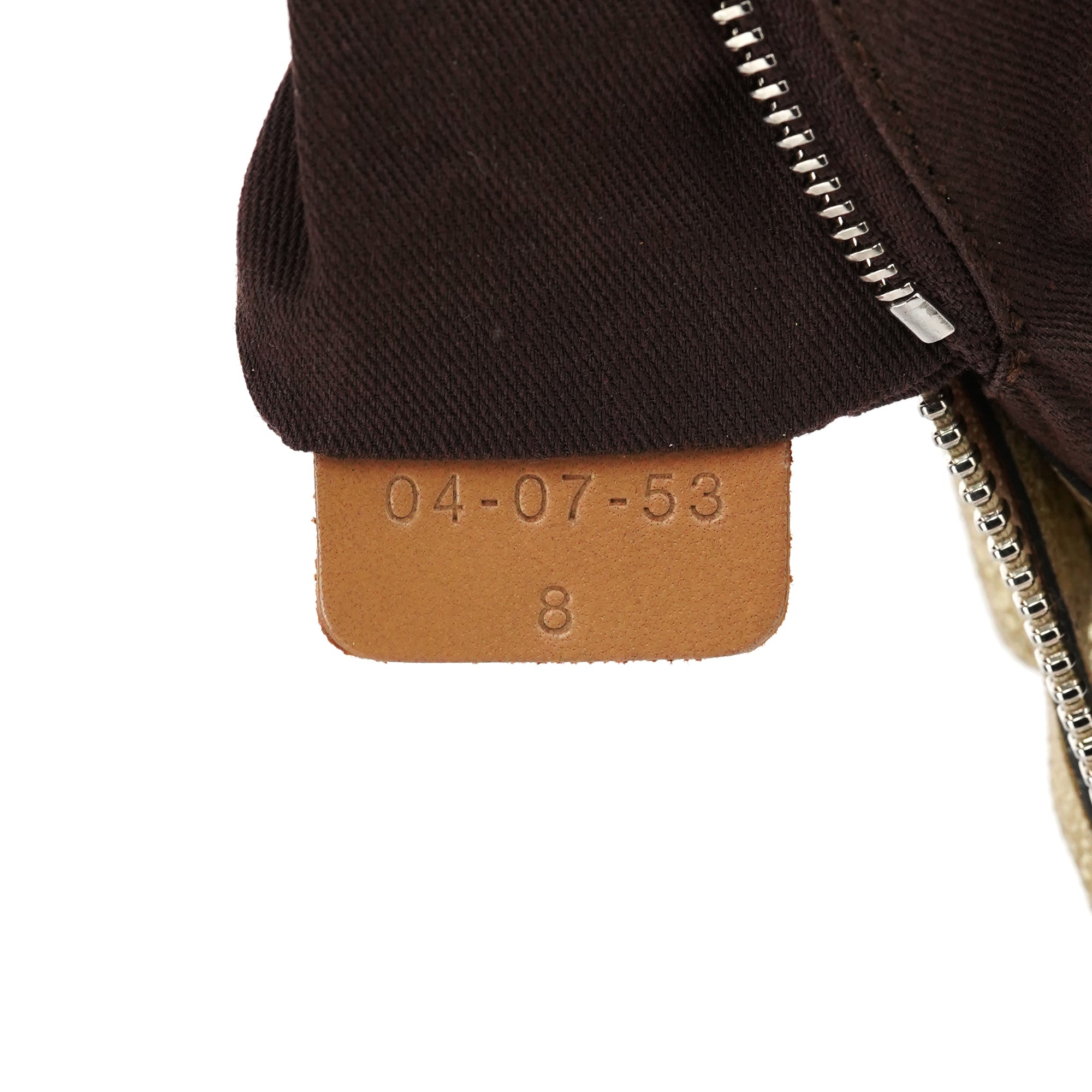 Gold Leather Elvire Tote Bag