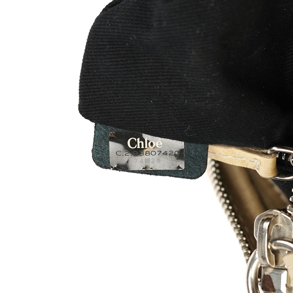 Gold Leather Paddington Shoulder Bag