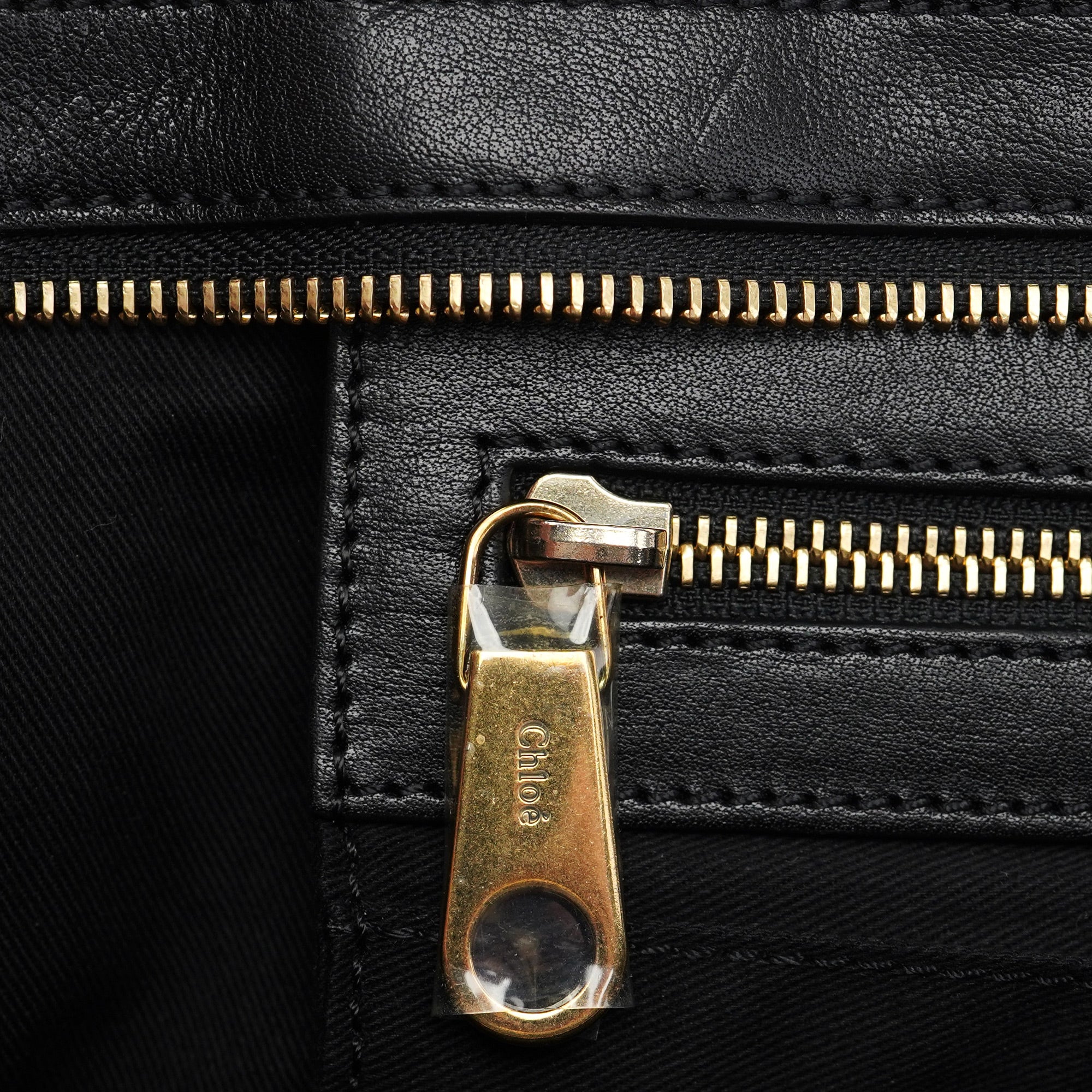 Green Lambskin 2-Way Tote Bag