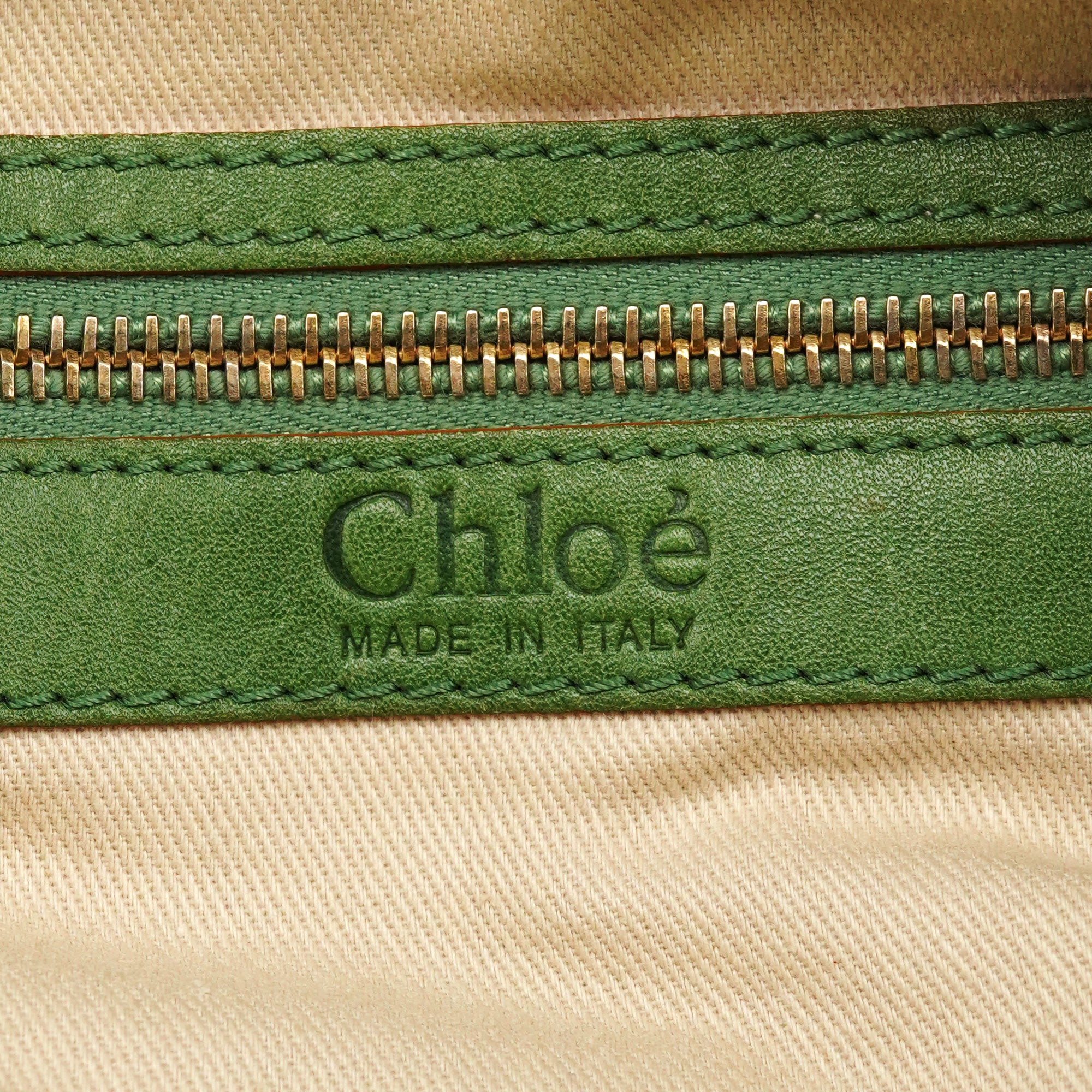 Green Leather Boston Tote Bag