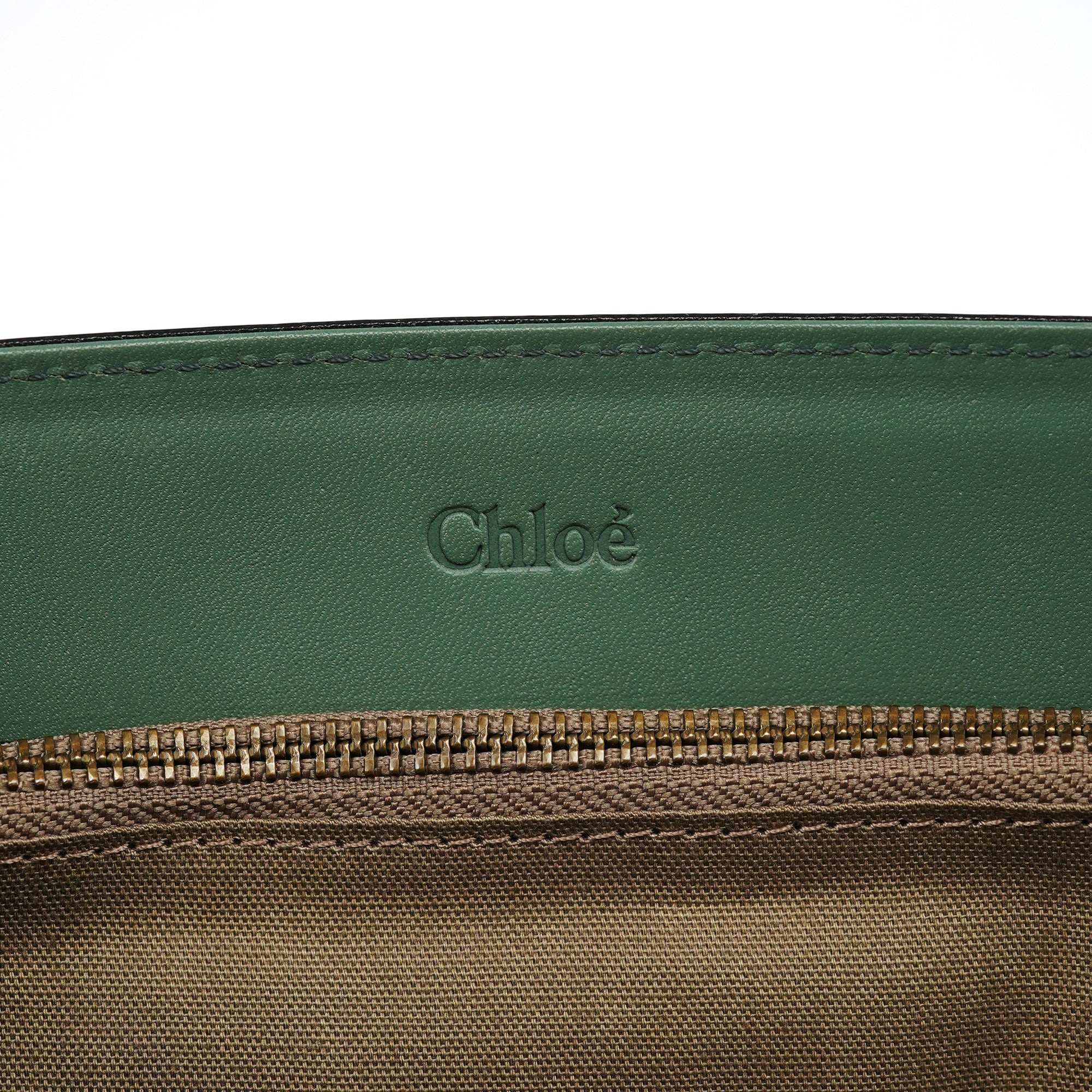 Green Leather Shoulder Bag