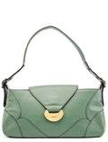 Green Leather Shoulder Bag
