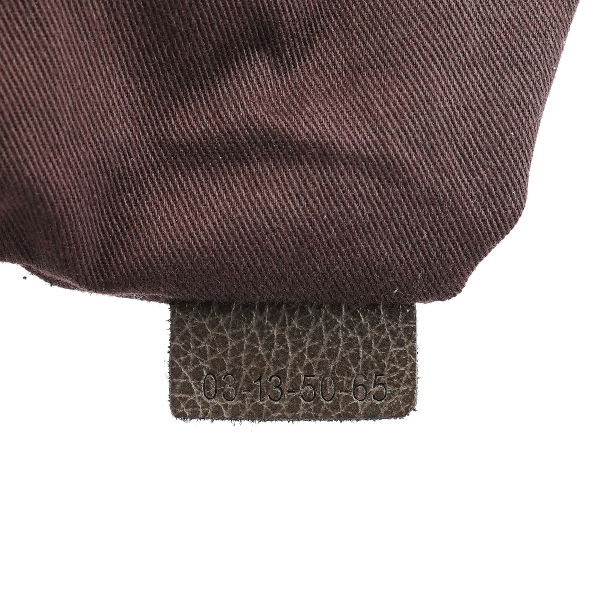 Greige Leather Paraty 2-Way Bag
