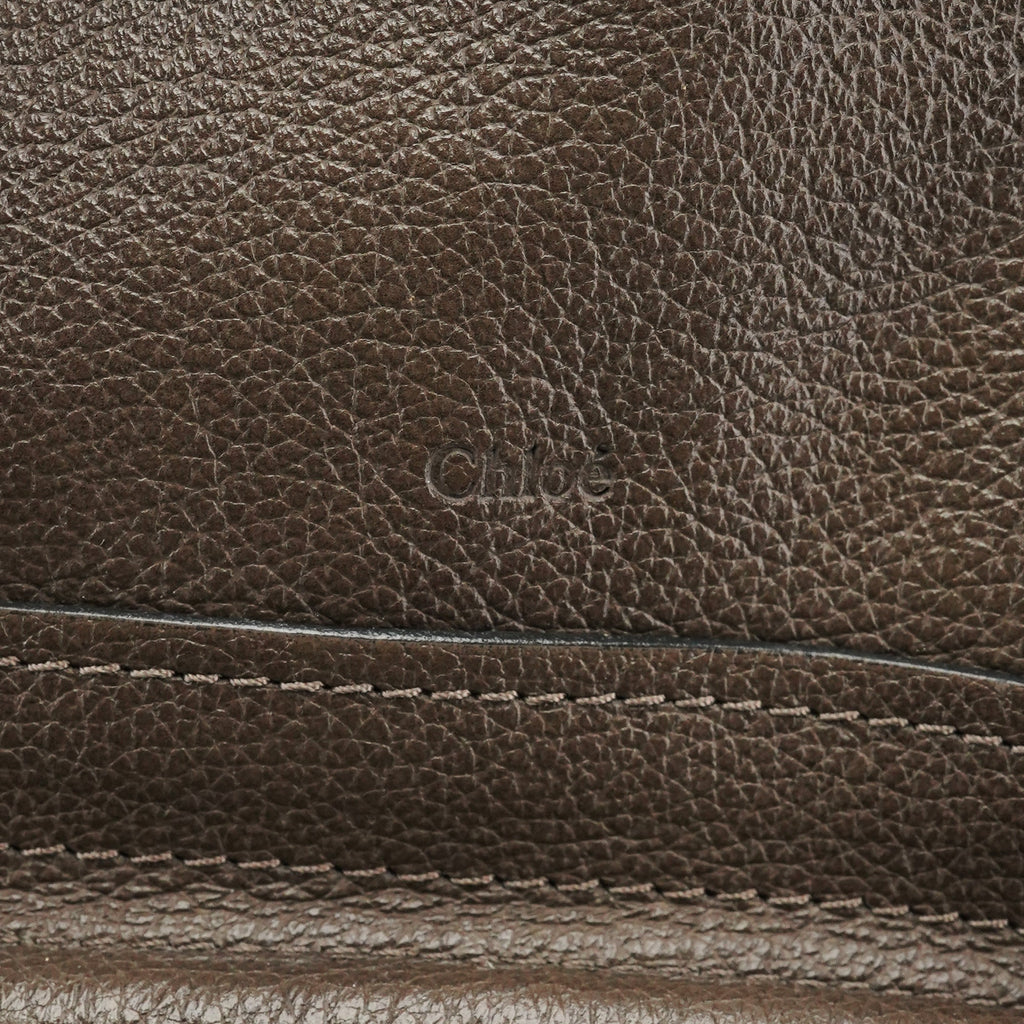 Greige Leather Paraty 2-Way Bag