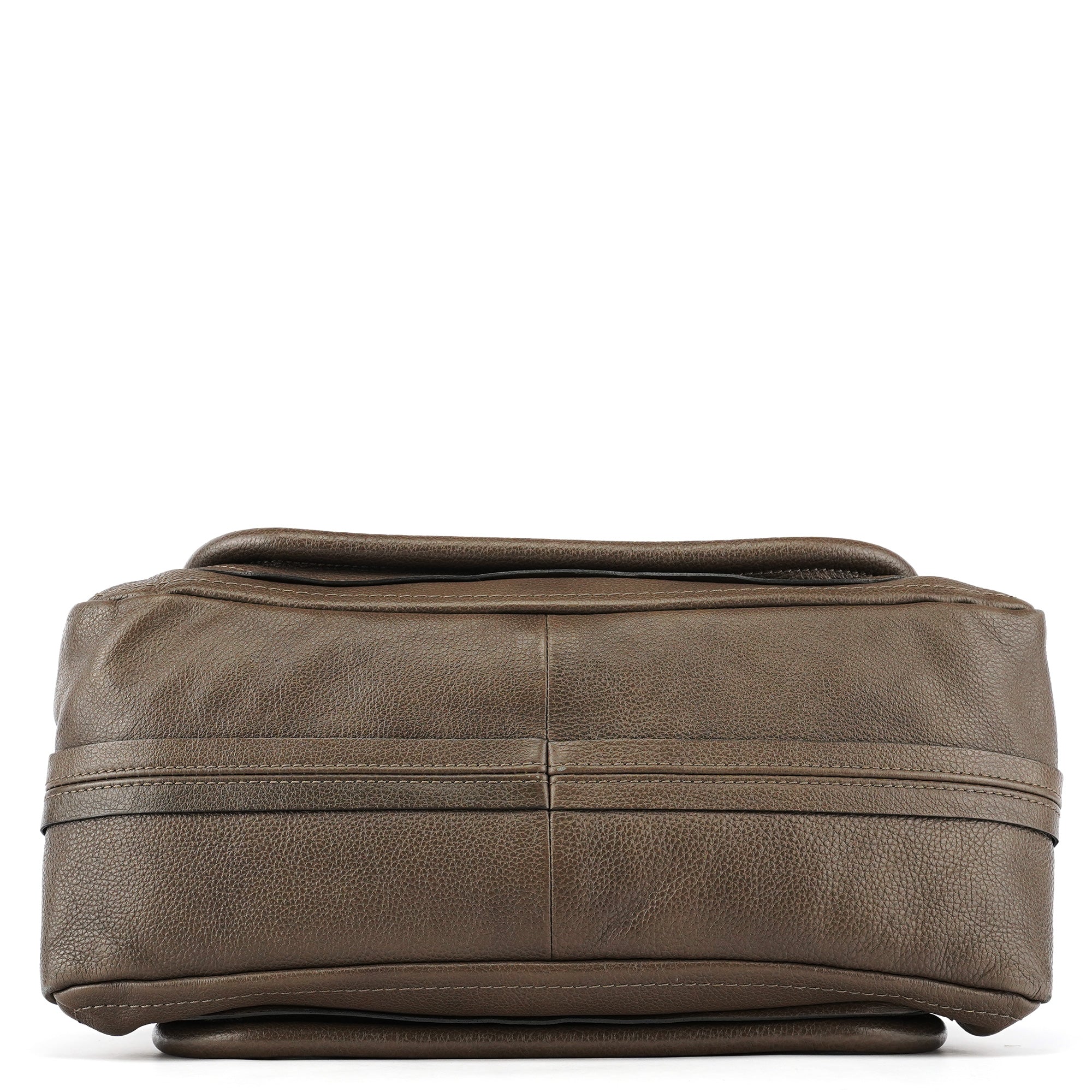 Greige Leather Paraty 2-Way Bag